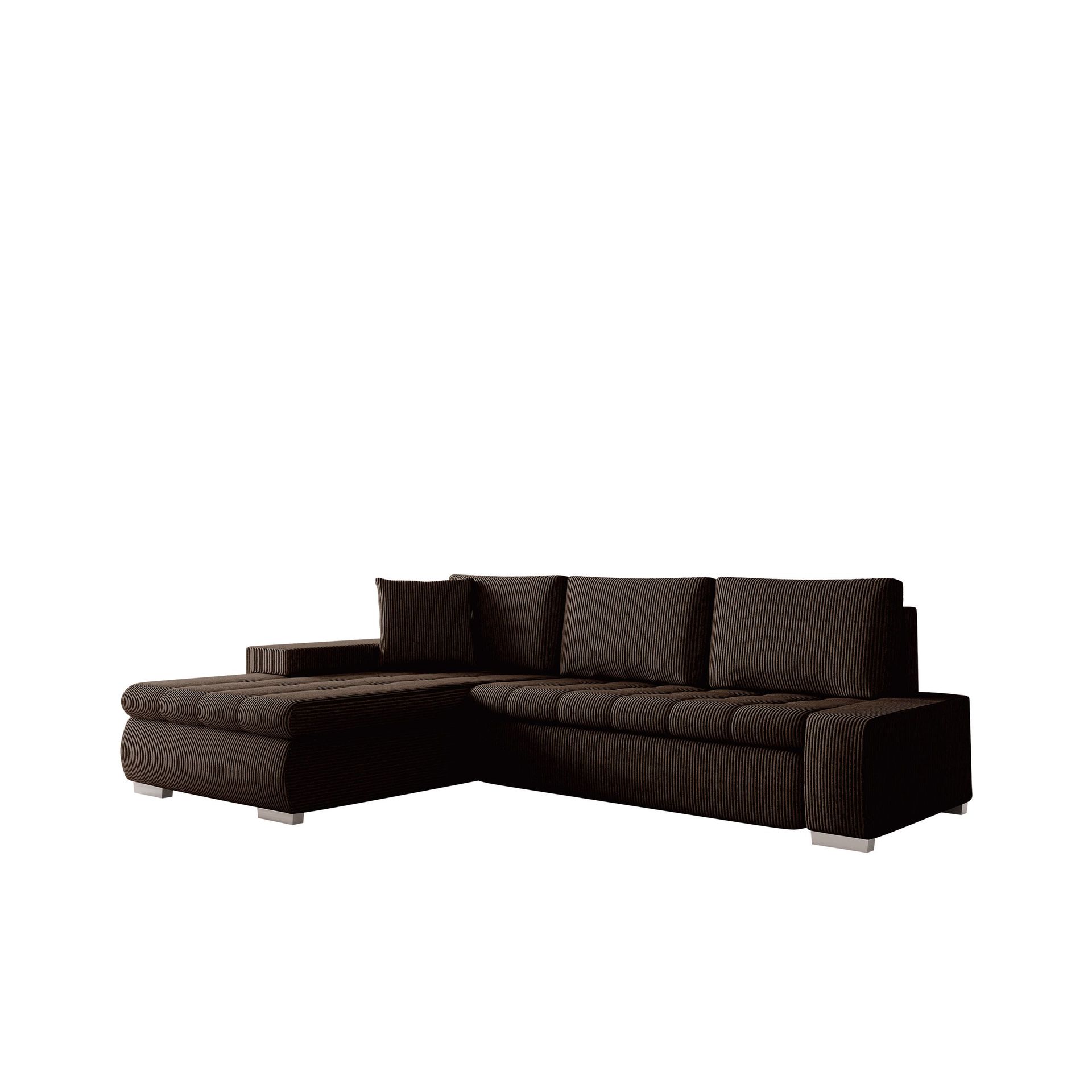 Cerys 3-sits Bäddsoffa med divan och förvaring -
