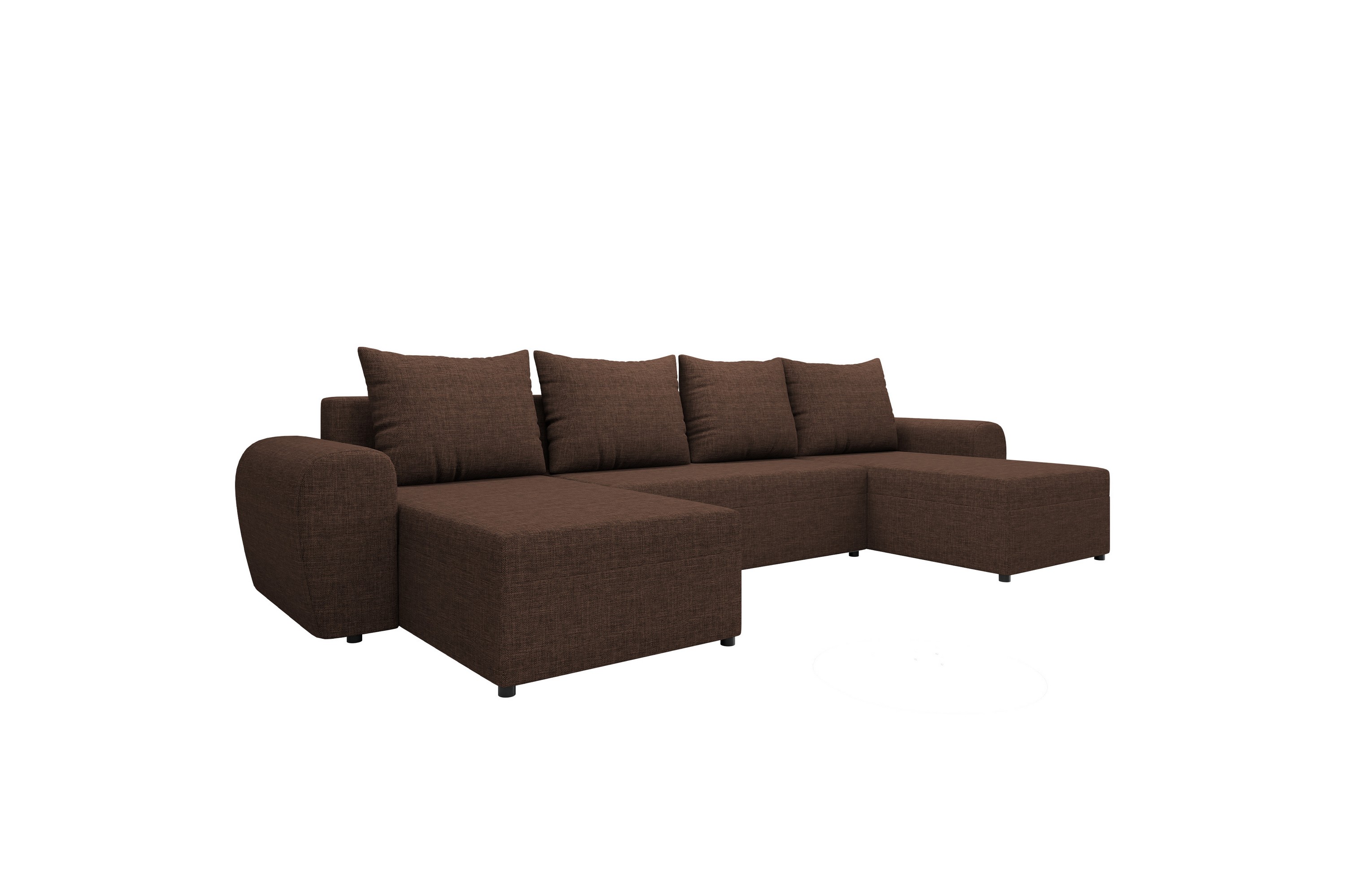 Chameli Bäddsoffa Dubbeldivan 4-sits Brun
