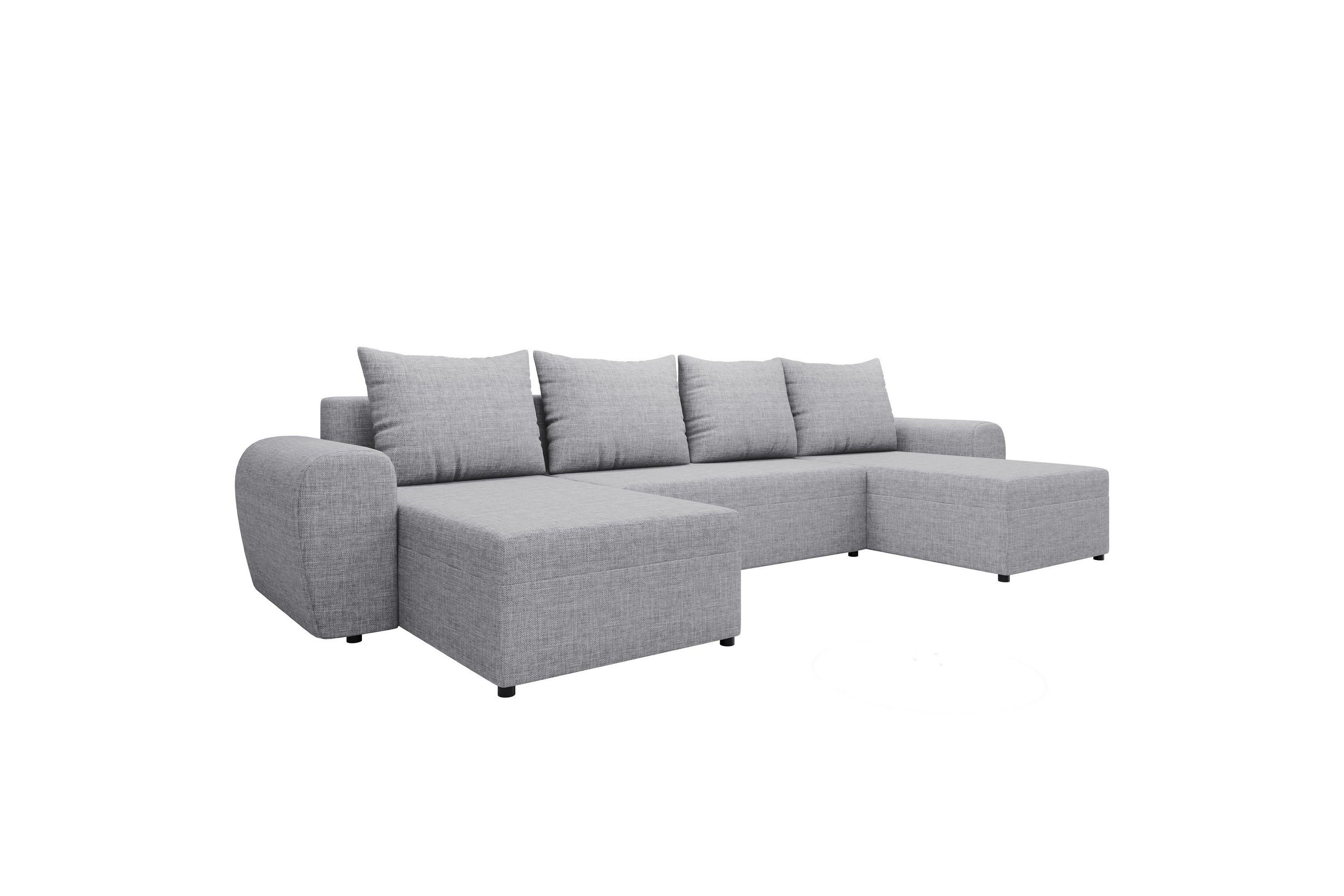 Chameli Bäddsoffa Dubbeldivan 4-sits Grå