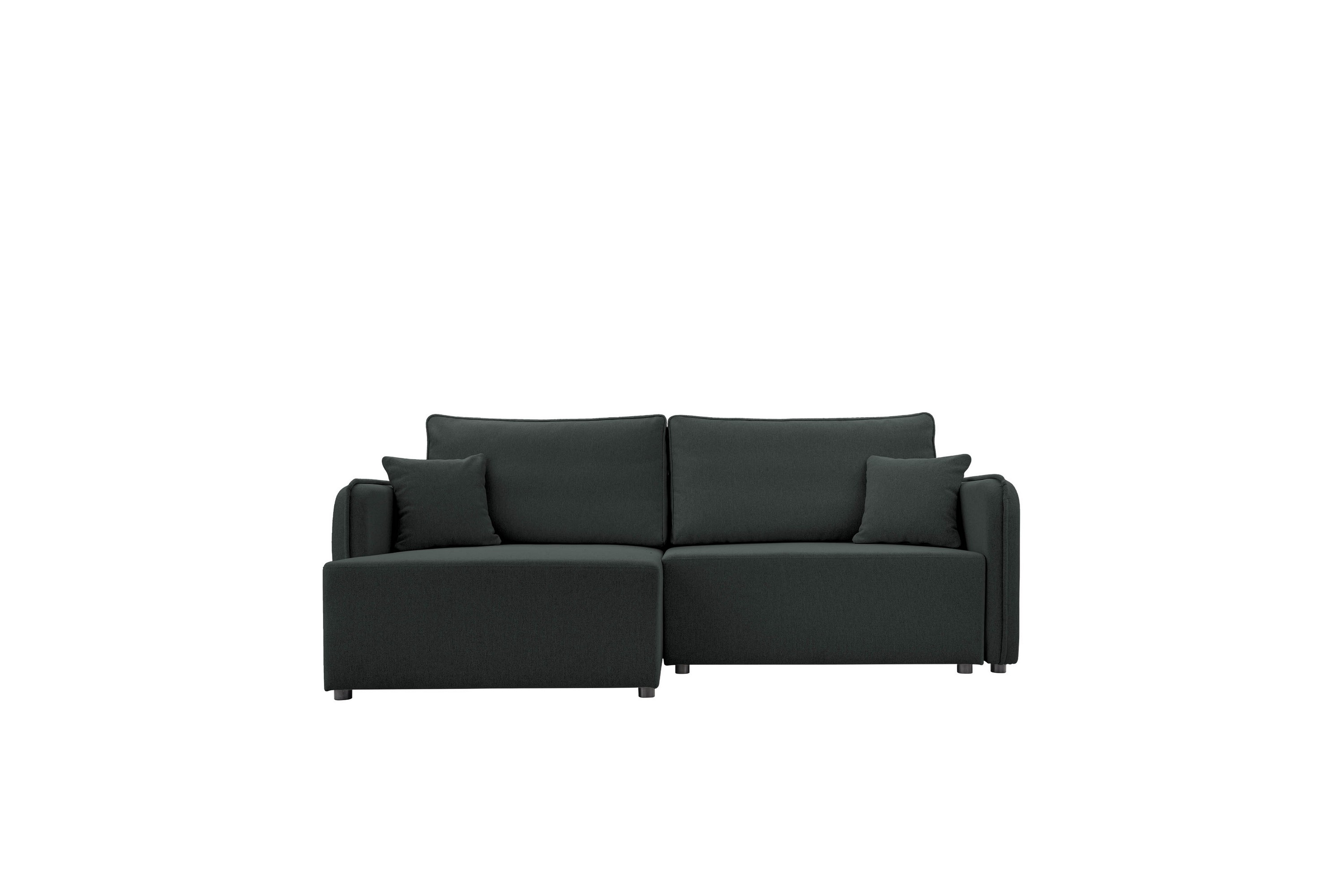 Chandru Bäddsoffa med Divan 3-sits Svart
