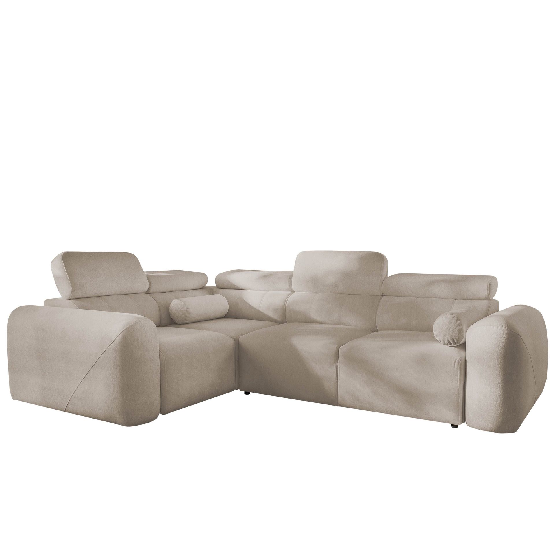 Clement 4-sits Hörnbäddsoffa Vänstervänd - beige