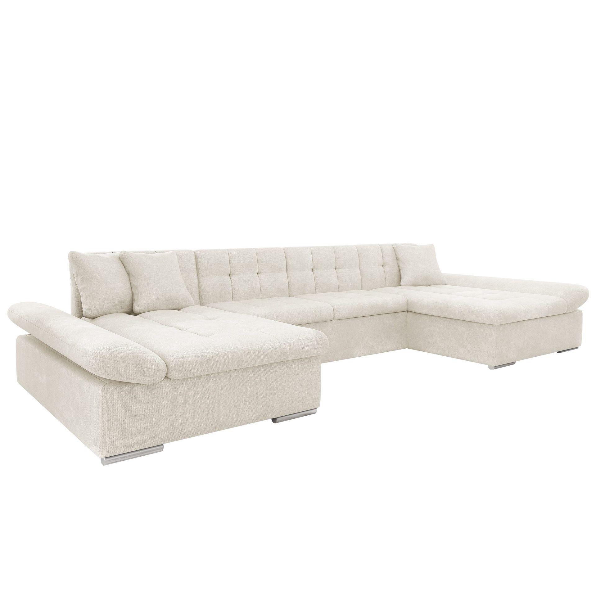 Dewitt 5-sits U-formad Bäddsoffa - Vit