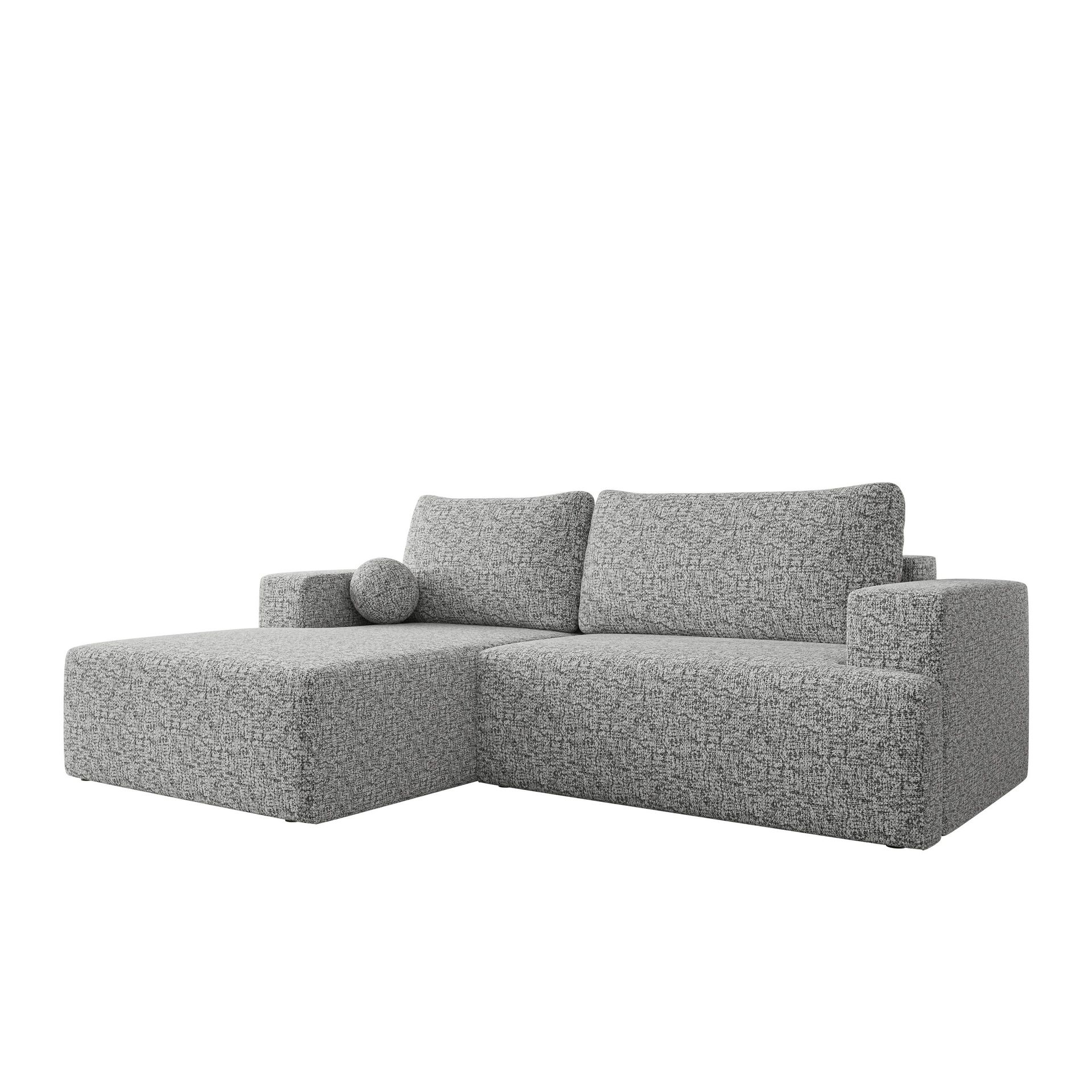Deylor 3-sits Bäddsoffa med divan - grå