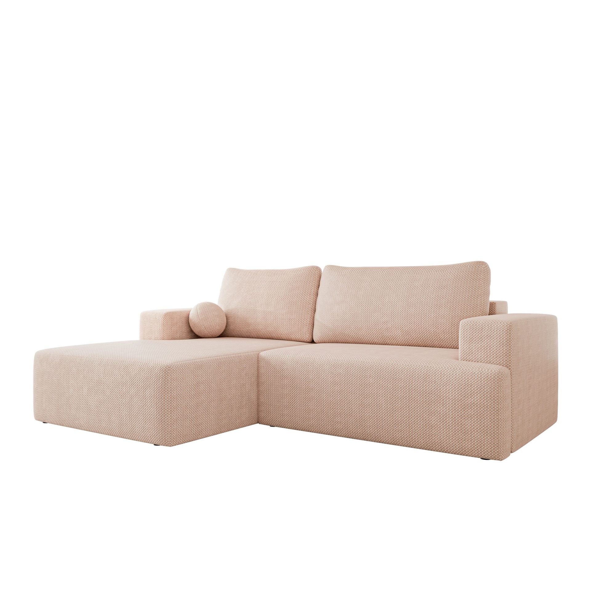 Deylor B&auml;ddsoffa med Divan 3-sits - Rosa
