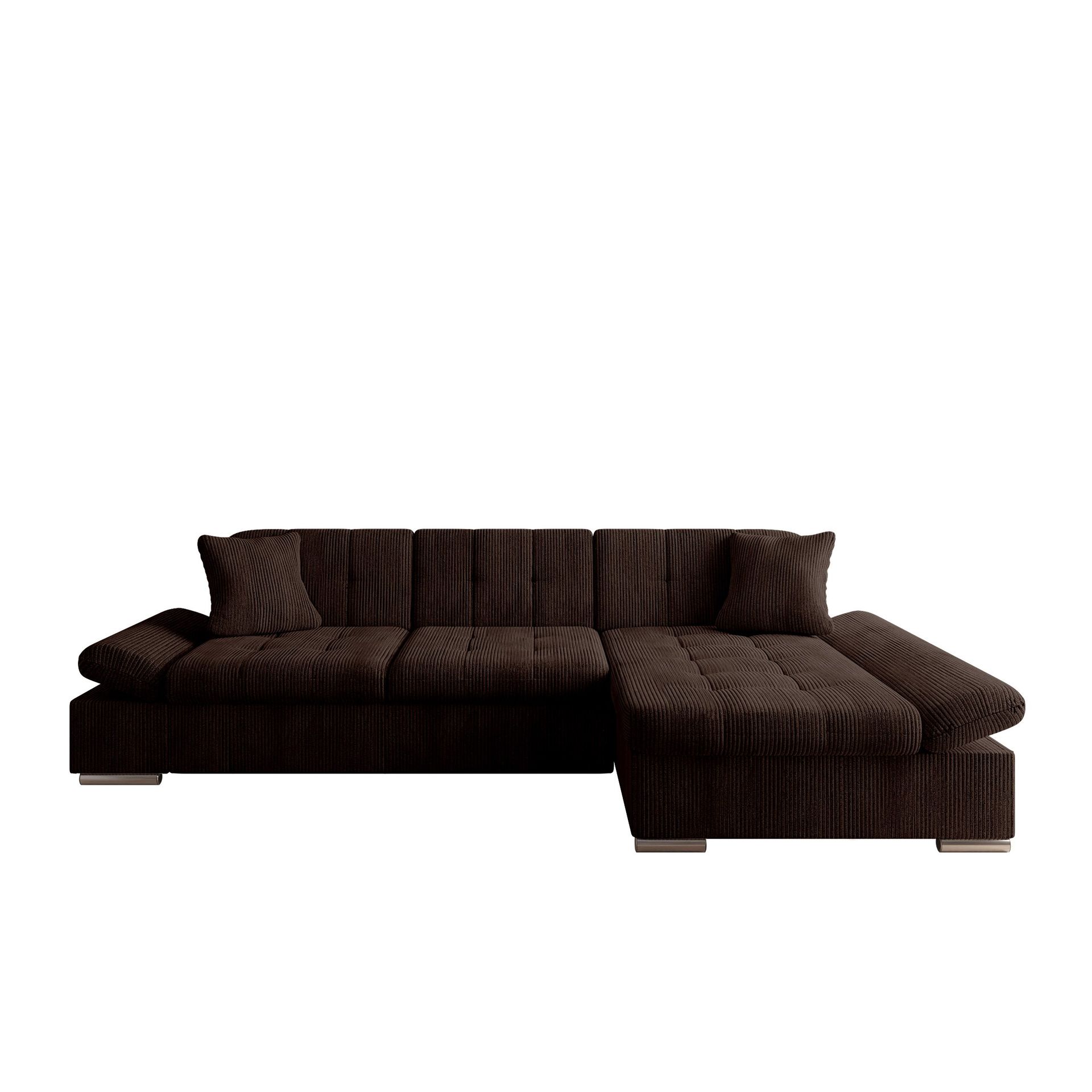 Djerra 3-sits Bäddsoffa med divan och förvaring -