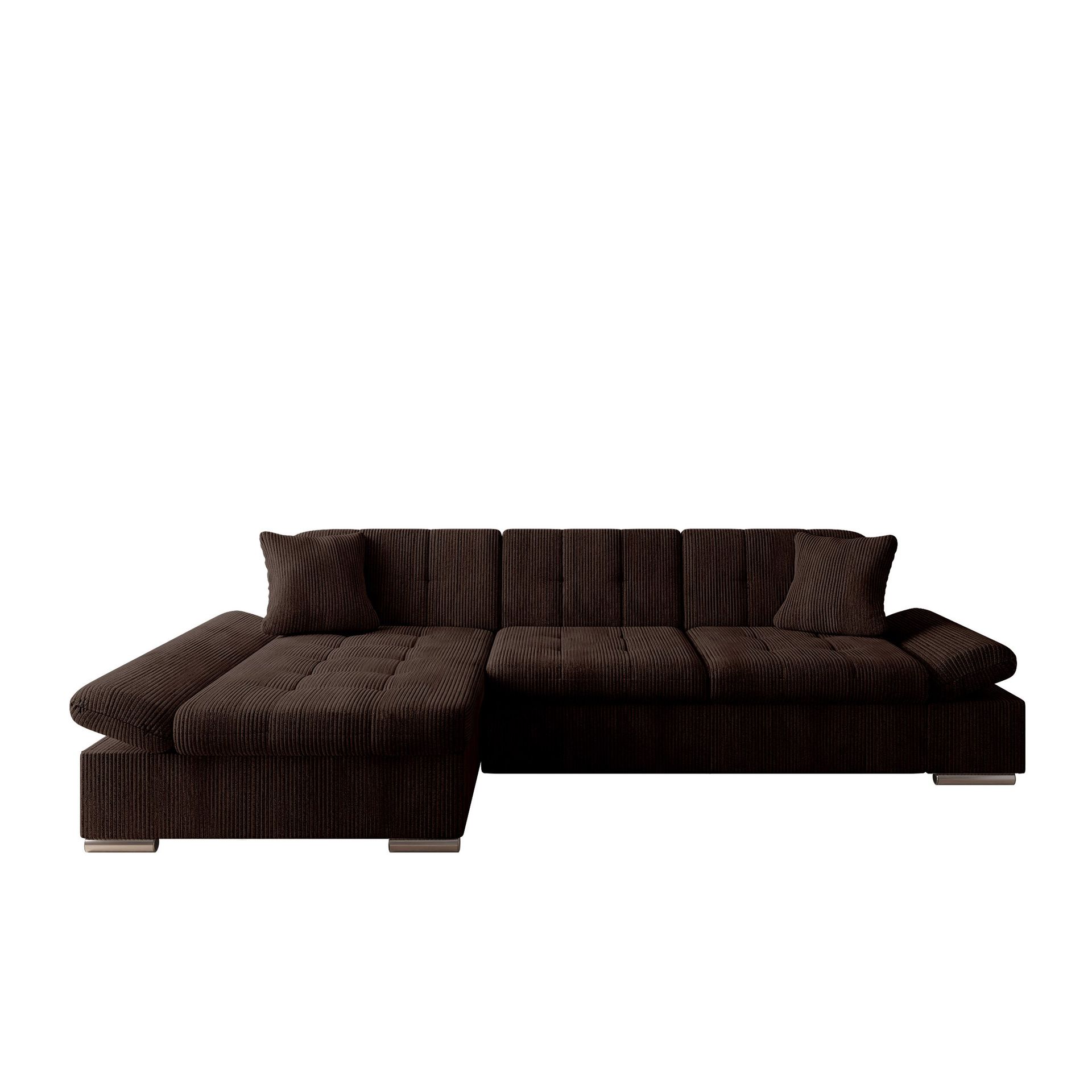 Djerra 3-sits Bäddsoffa med divan och förvaring -