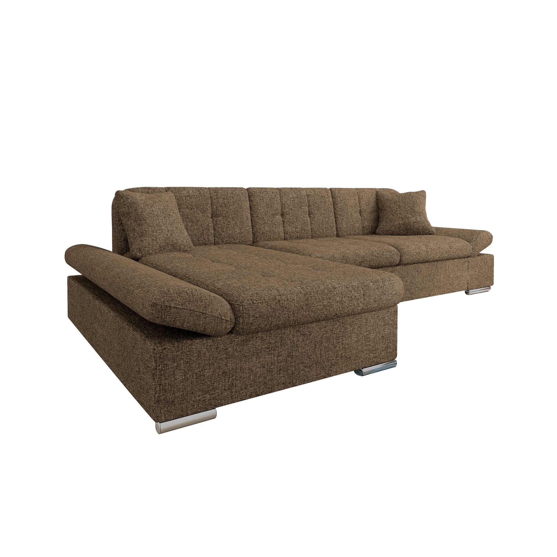 Djerra Bäddsoffa med Divan 3-sits - Brun