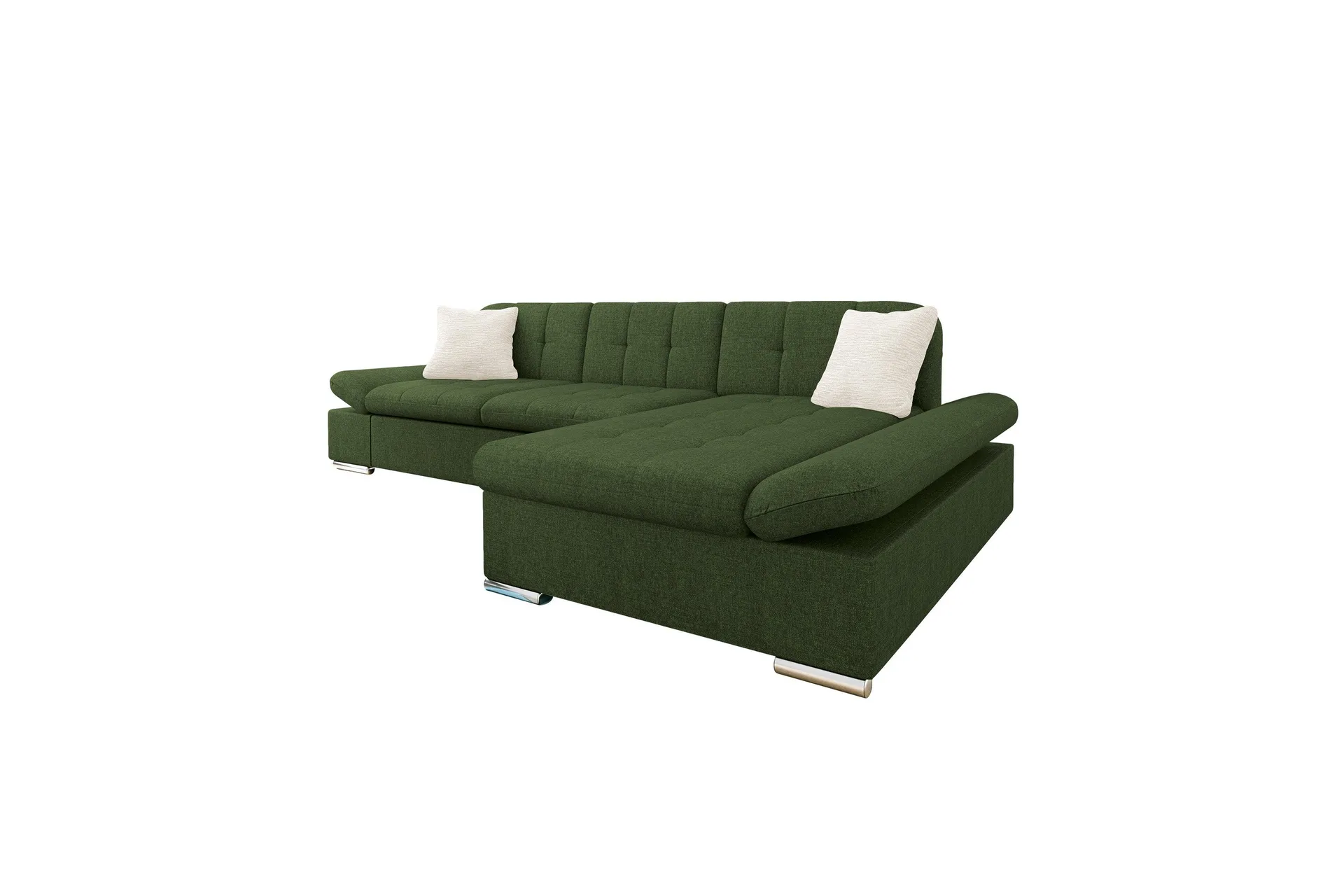 Djerra B&auml;ddsoffa med Divan 3-sits - Gr&ouml;n