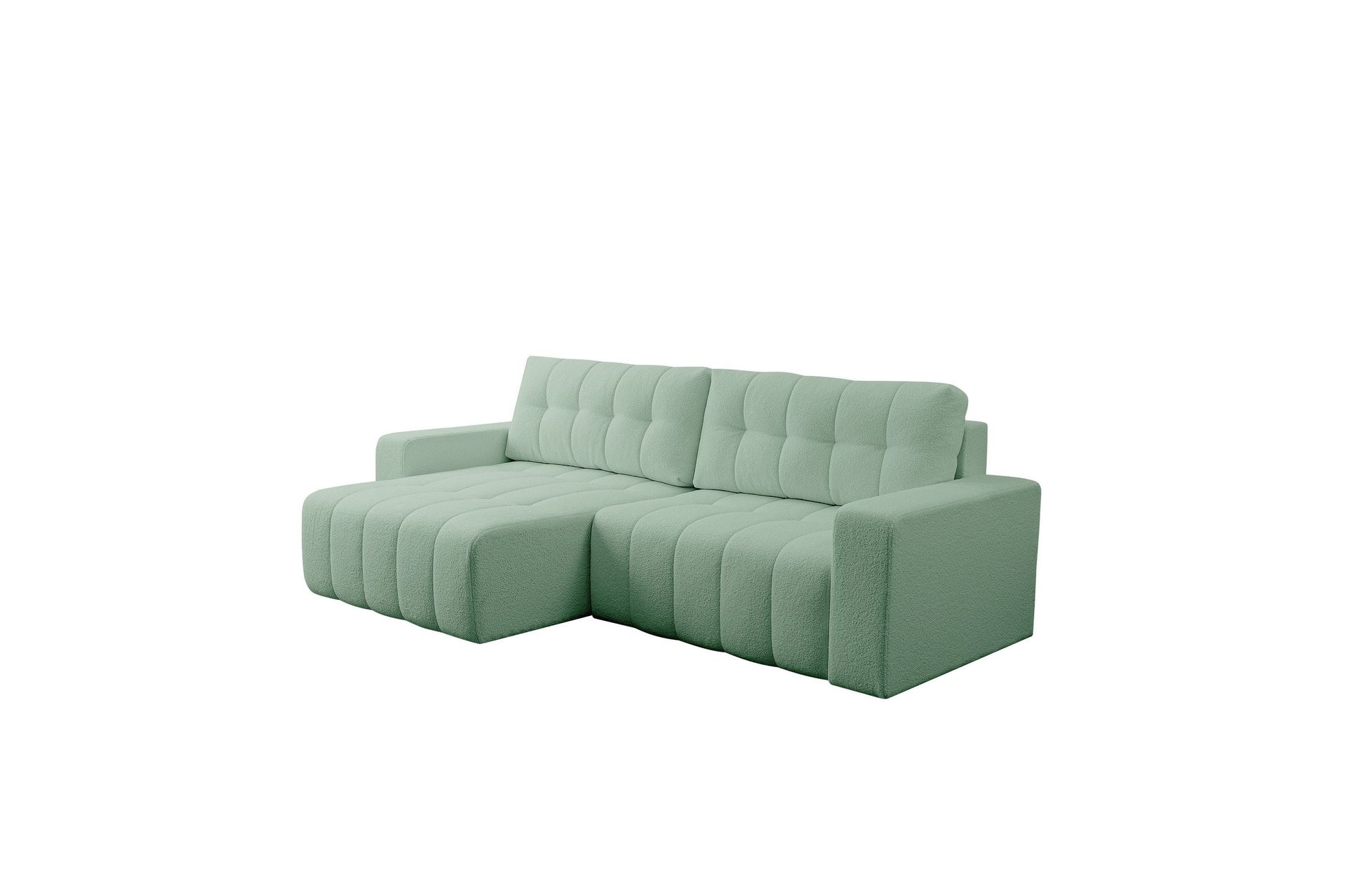 Doryn B&auml;ddsoffa med Divan 3-sits - Gr&ouml;n