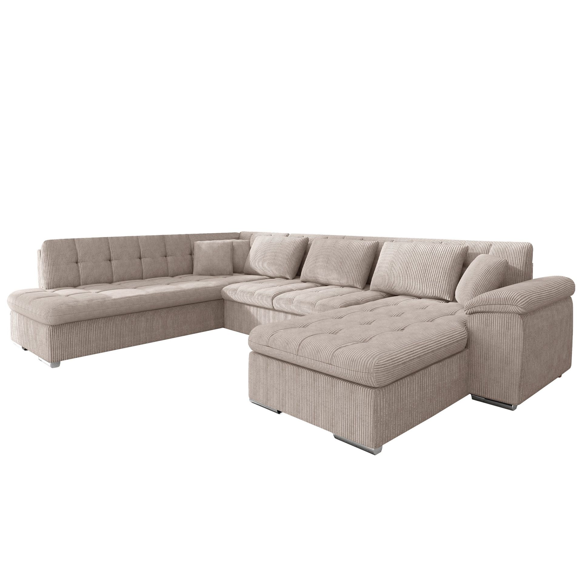 Dynir 6-sits U-Bäddsoffa med förvaring -