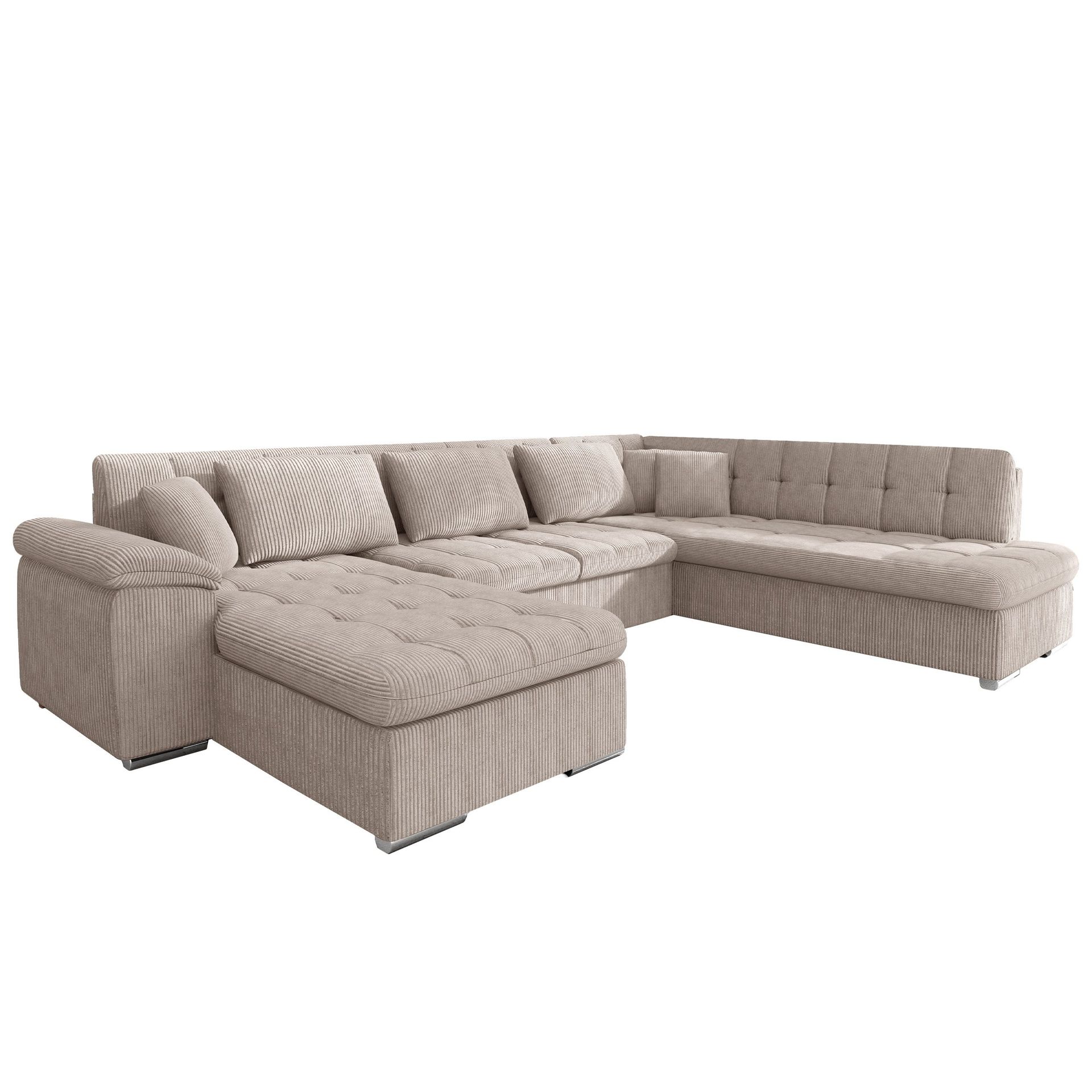 Dynir 6-sits U-Bäddsoffa med förvaring -