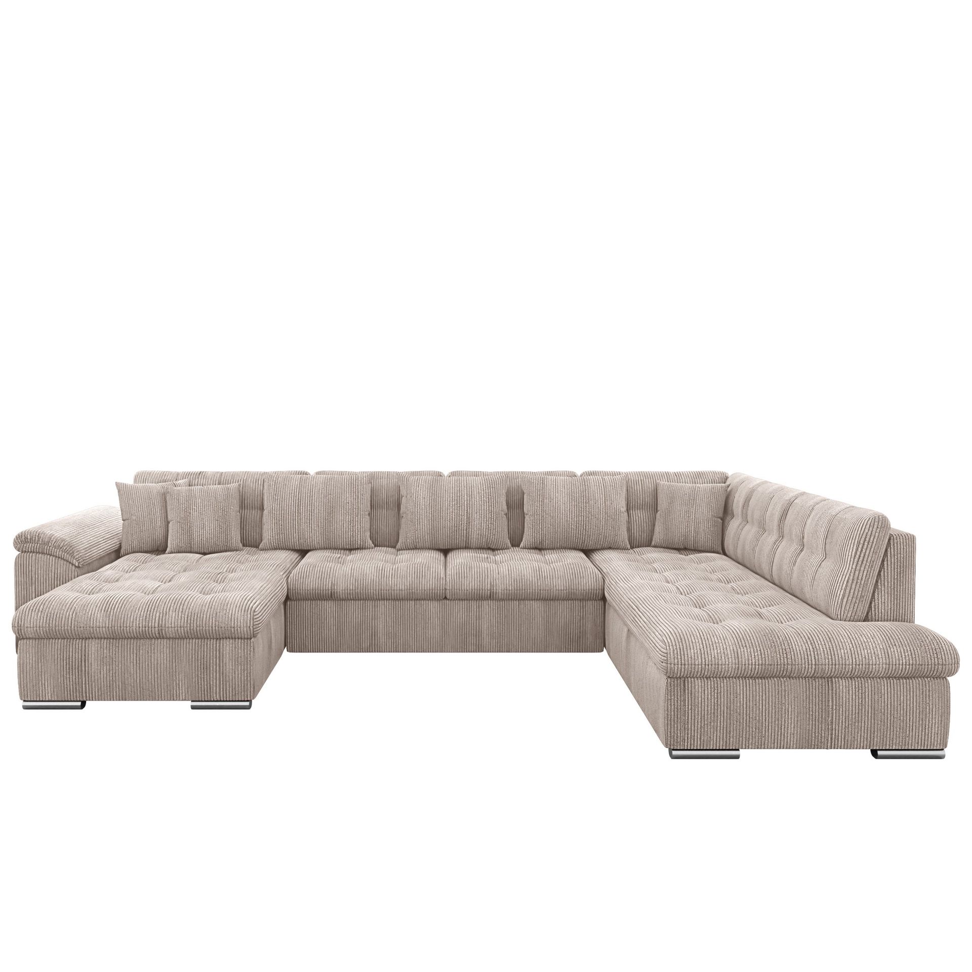 Dynir 6-sits U-Bäddsoffa med förvaring -