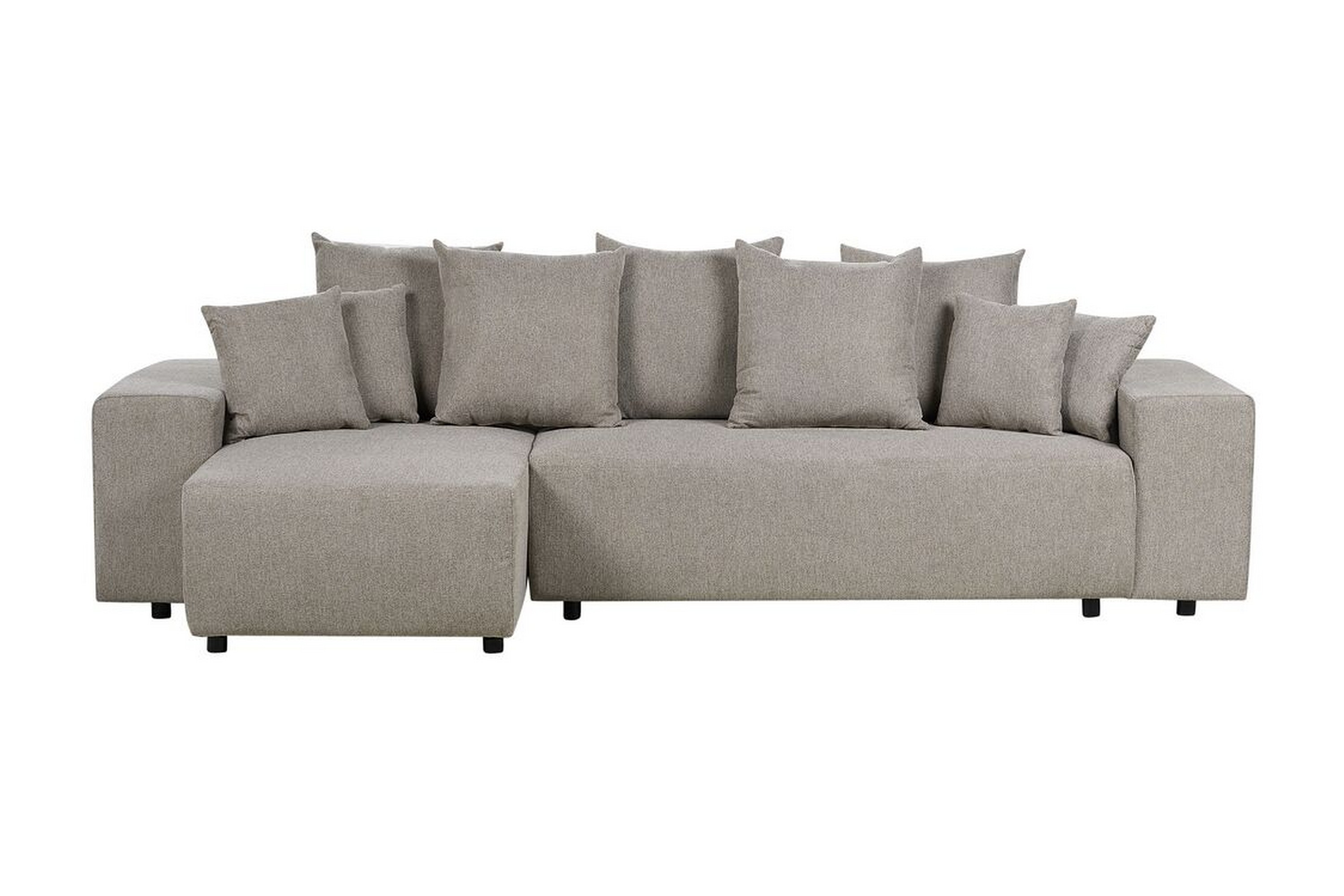 Dysis Hörnbäddsoffa 3-sits Brun/Svart