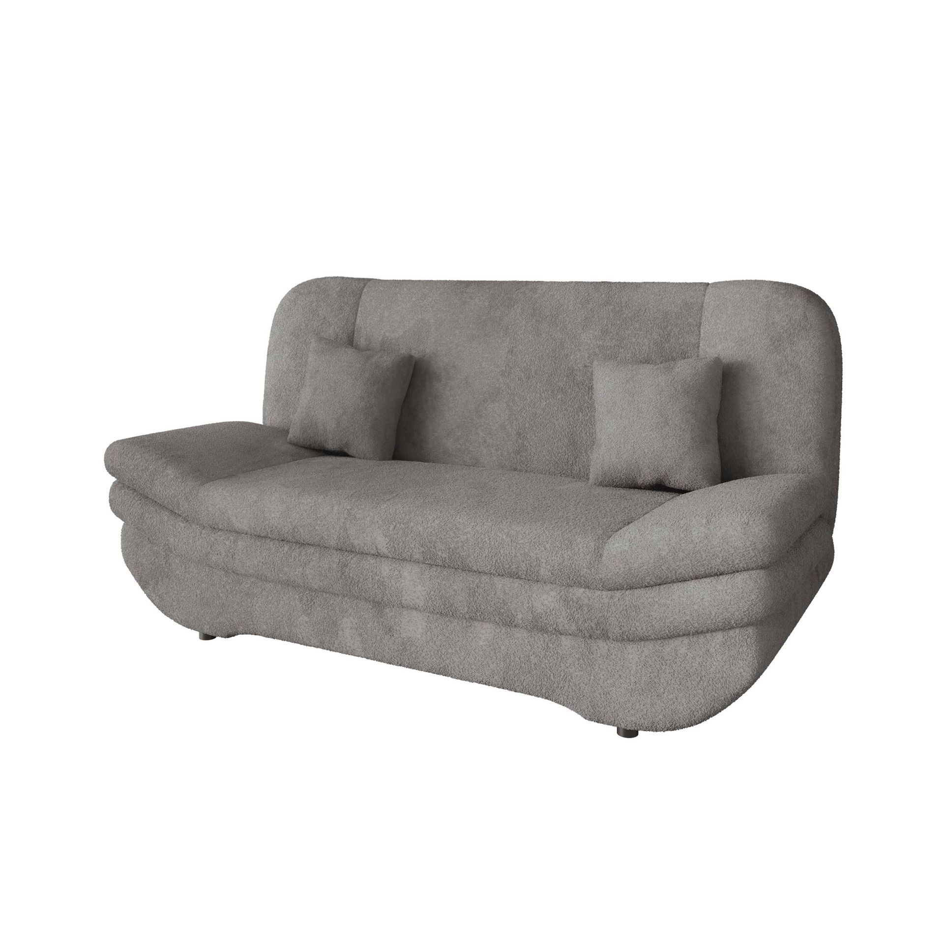 Figurelle 3-sits Bäddsoffa - grå