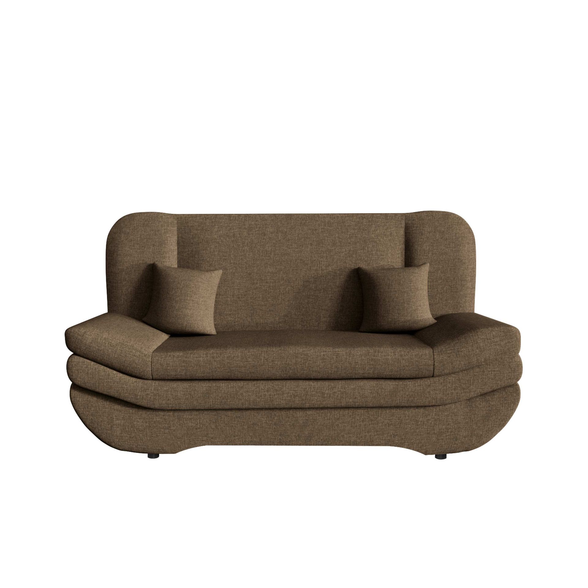 Figurelle B&auml;ddsoffa 2-sits - Brun