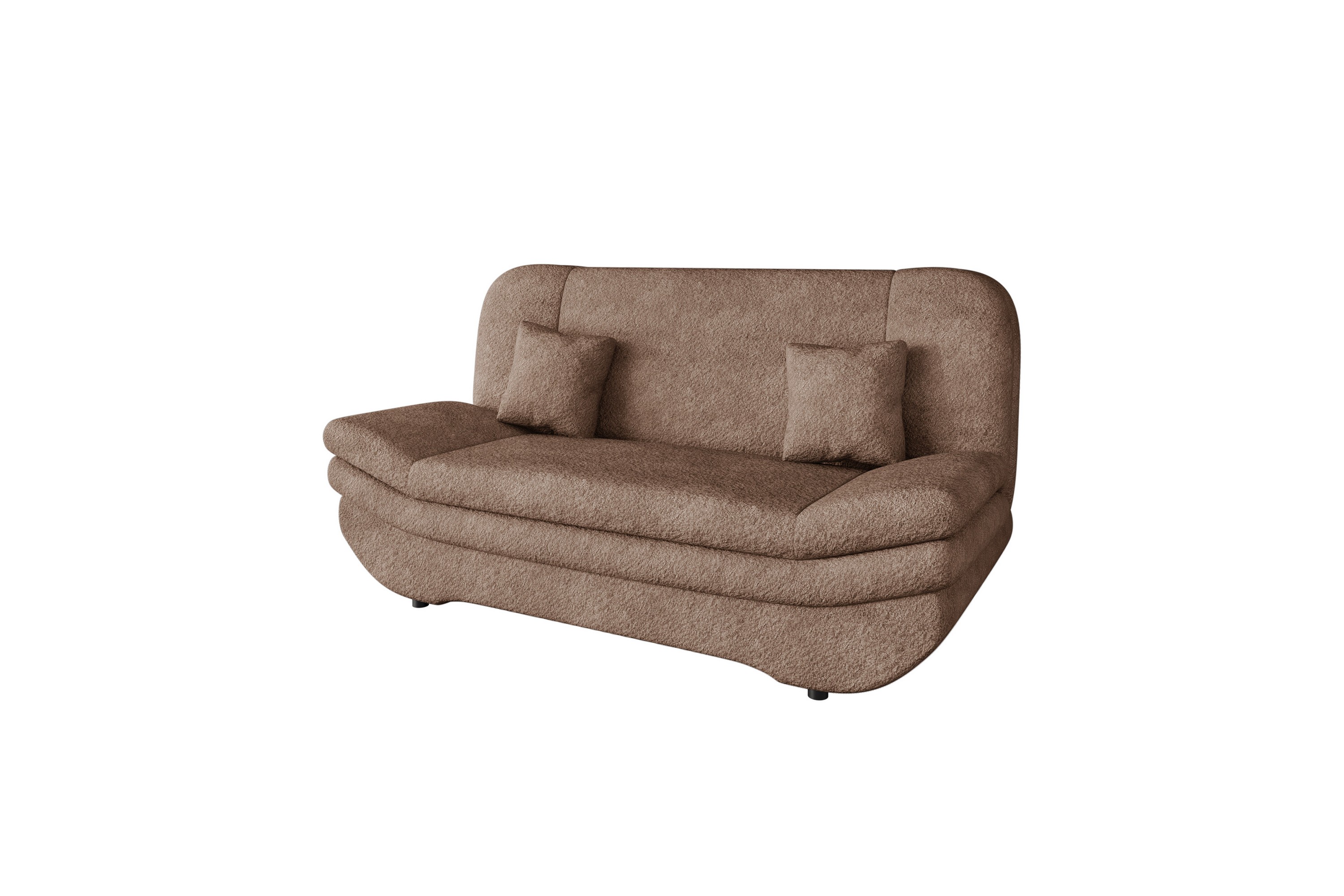 Figurelle Bäddsoffa 2-sits i BoucléRosa