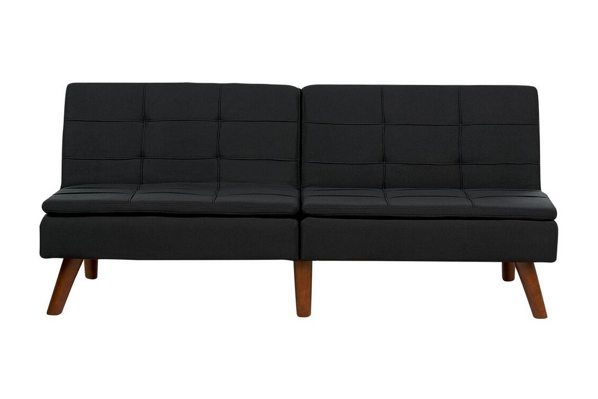 Finan B&auml;ddsoffa 3-sits - Svart/M&ouml;rkt tr&auml;