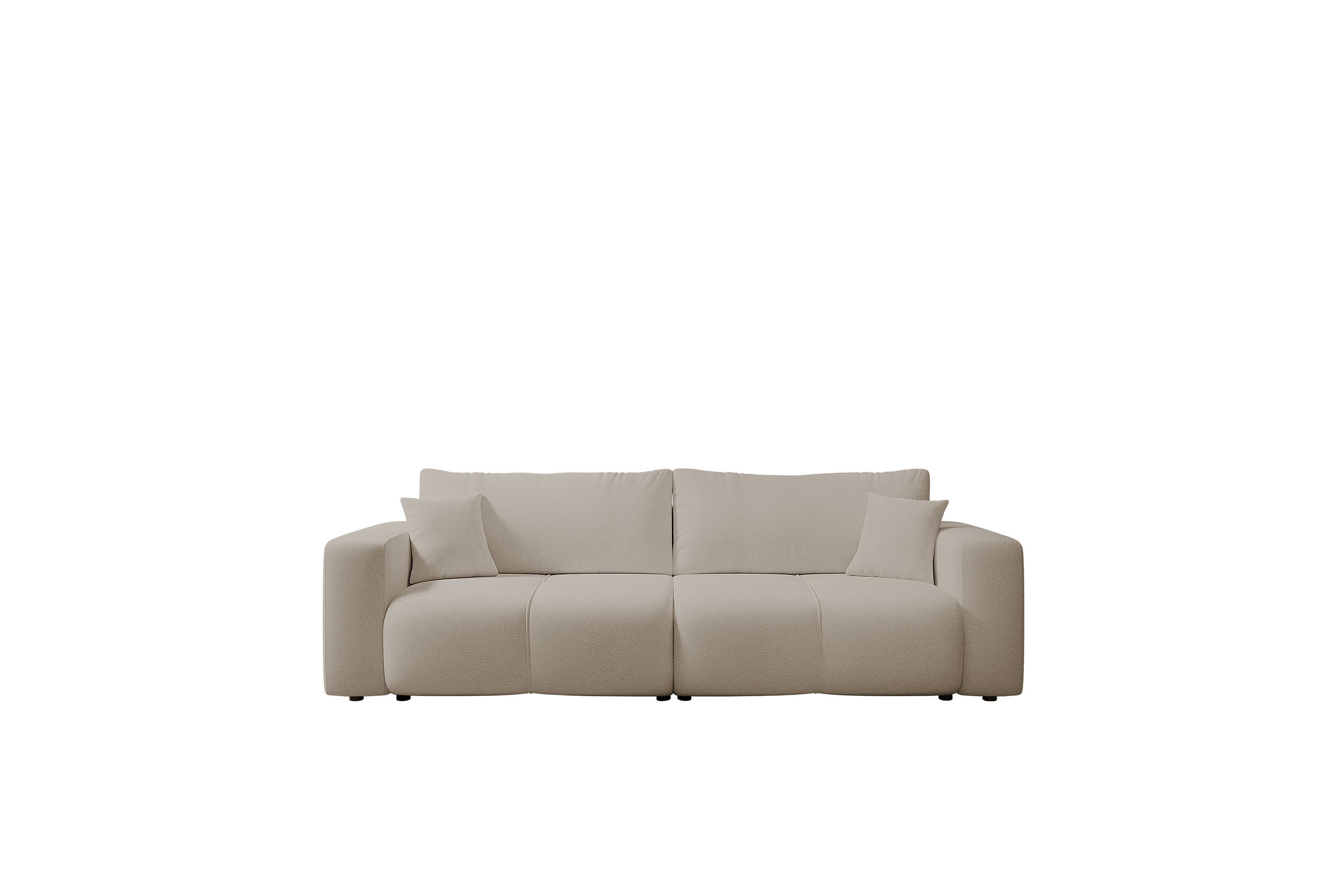 Flo Bäddsoffa 3-sits i Plysch Beige