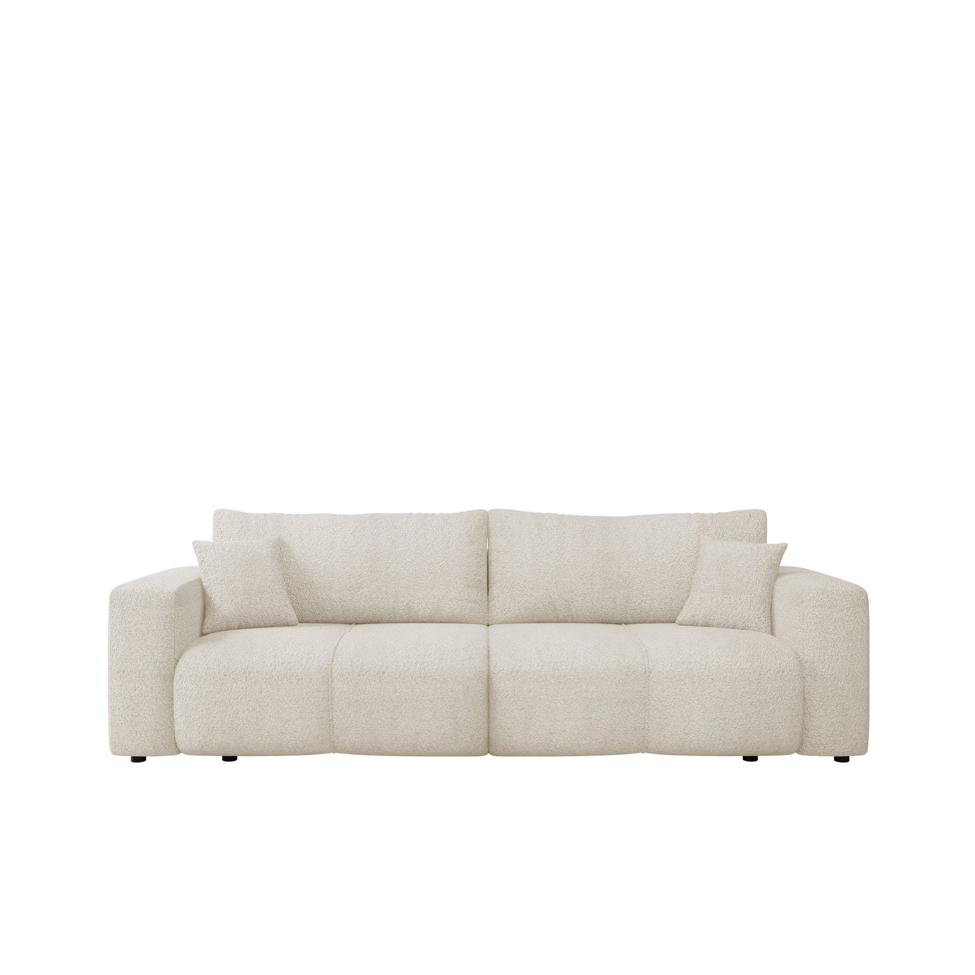 Flo B&auml;ddsoffa 3-sits - Vit