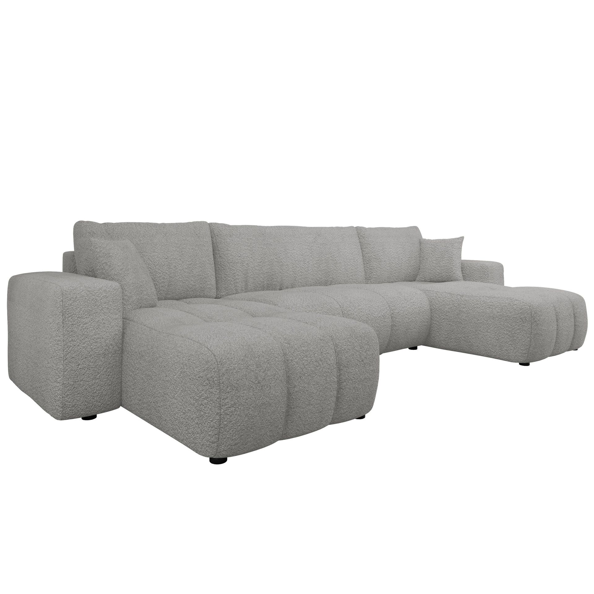 Flo Bäddsoffa Dubbeldivan 4-sits - Ljusgrå