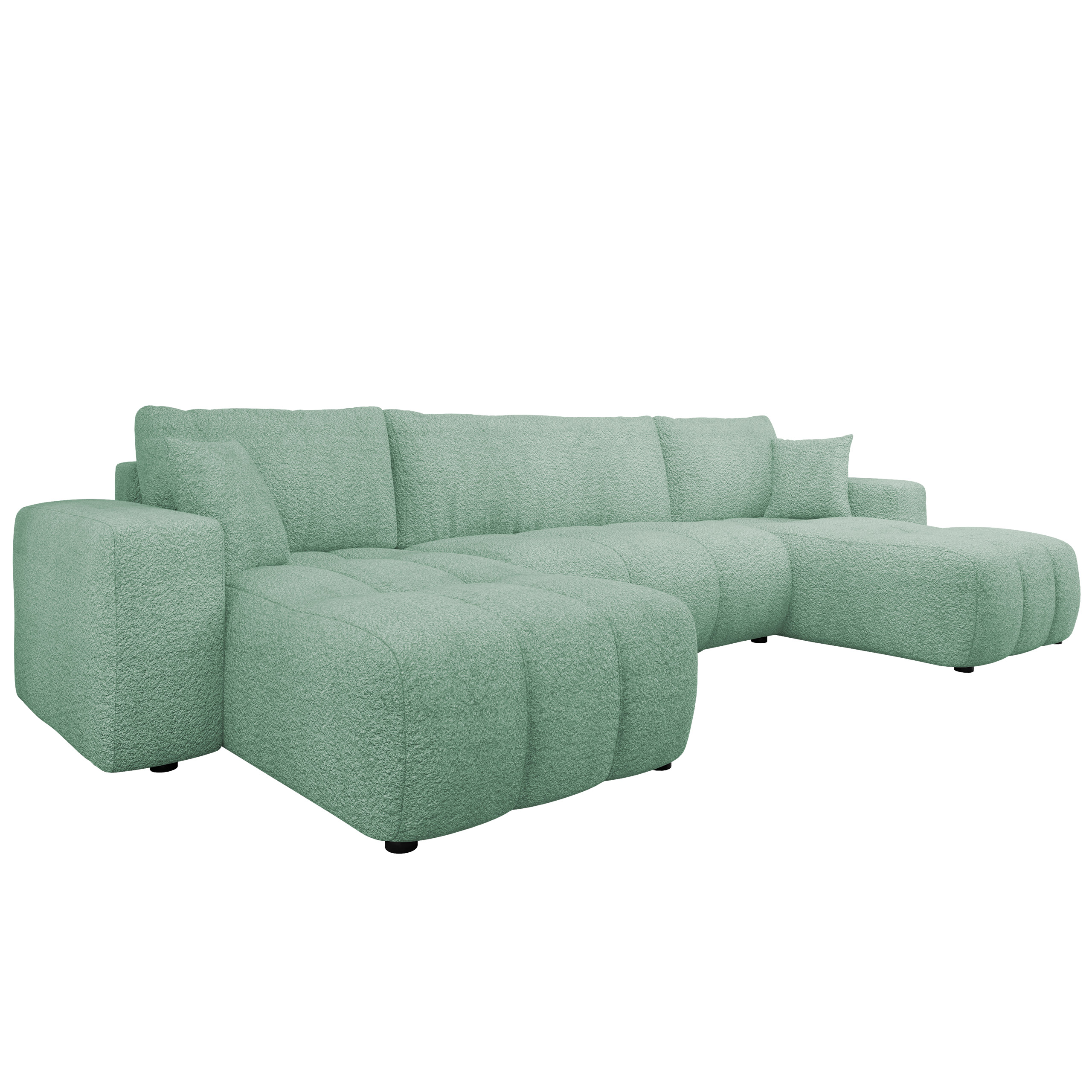 flo bäddsoffa dubbeldivan 4-sits - vit