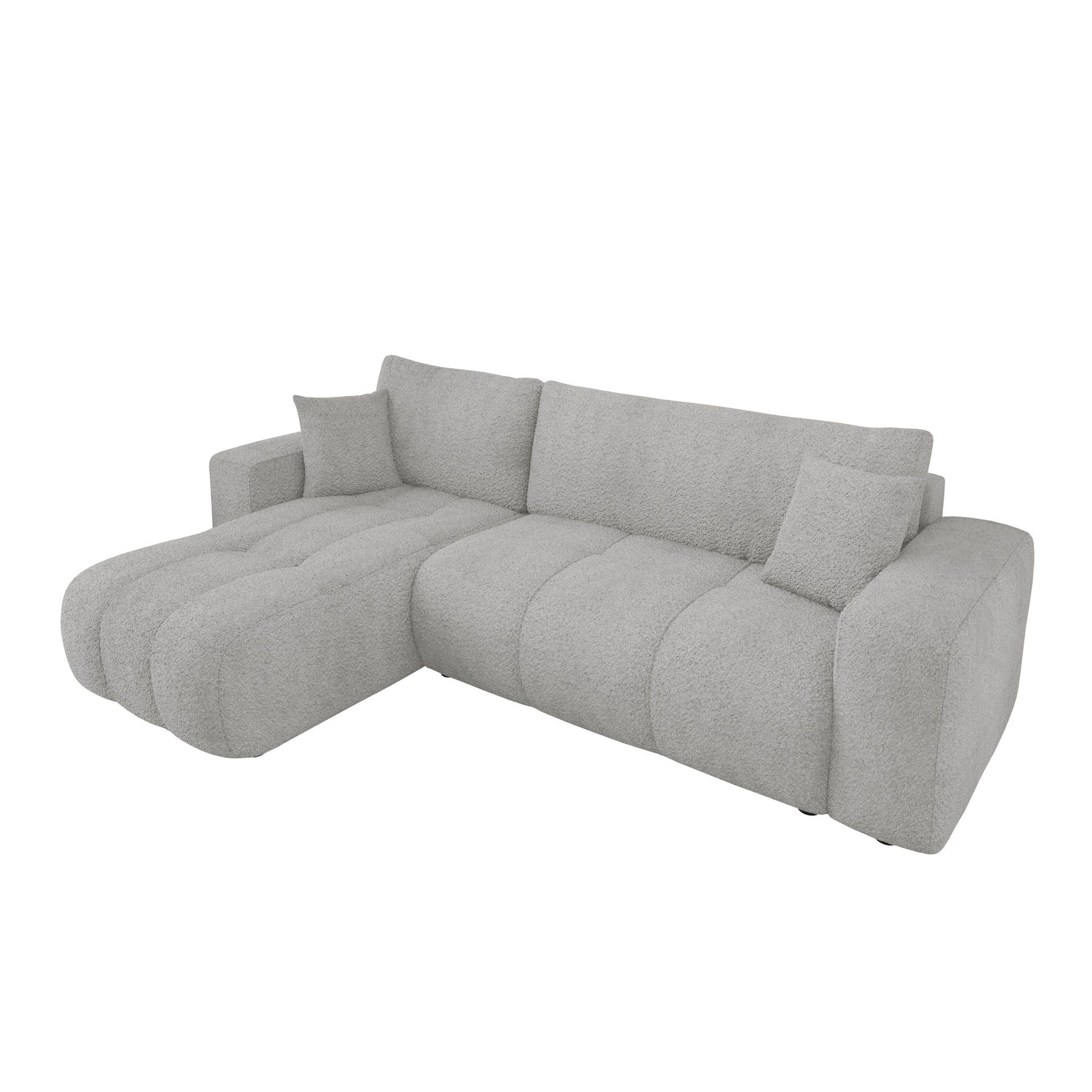Flo Bäddsoffa med Divan 3-sits - Grå