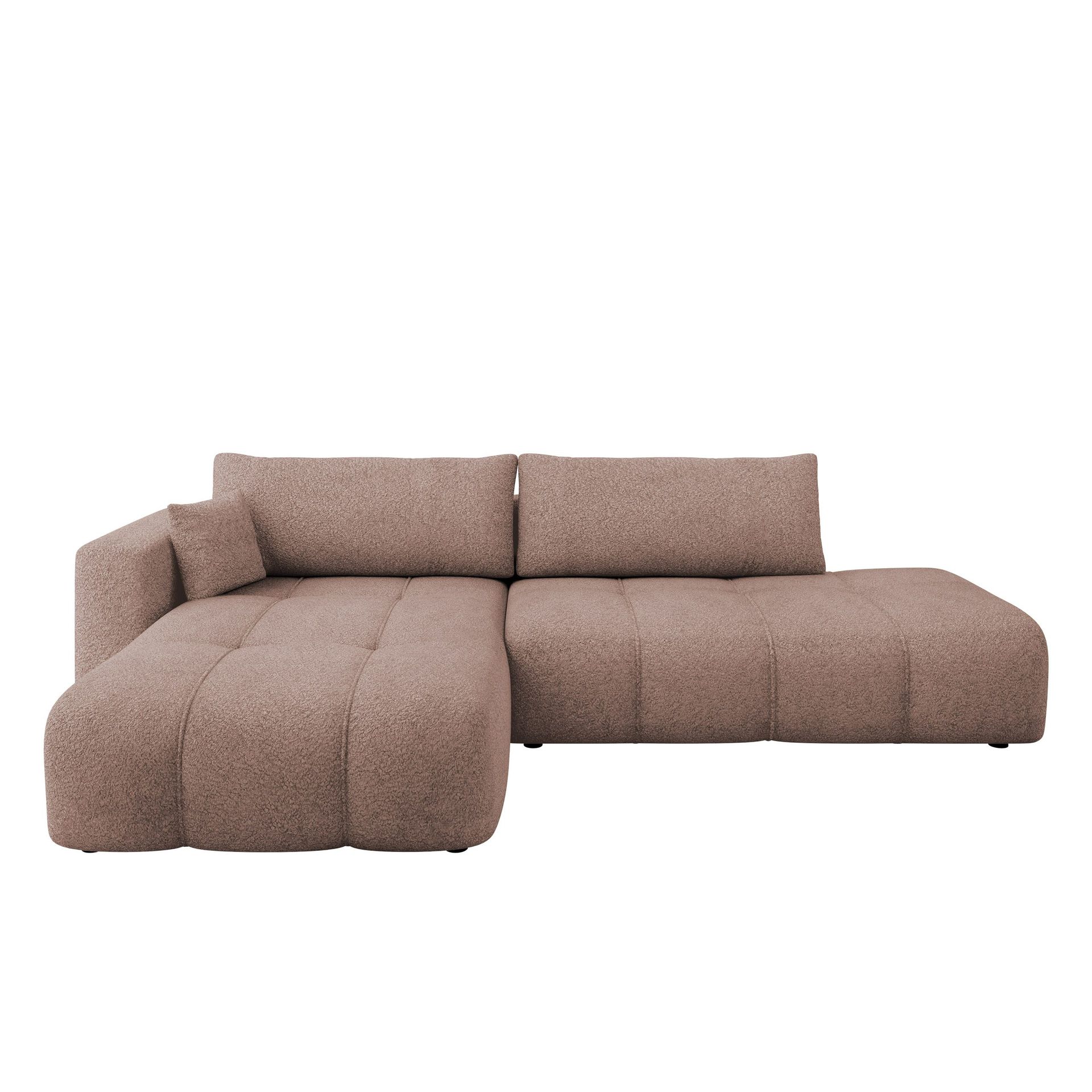 Flo B&auml;ddsoffa med Divan 4-sits - Brun