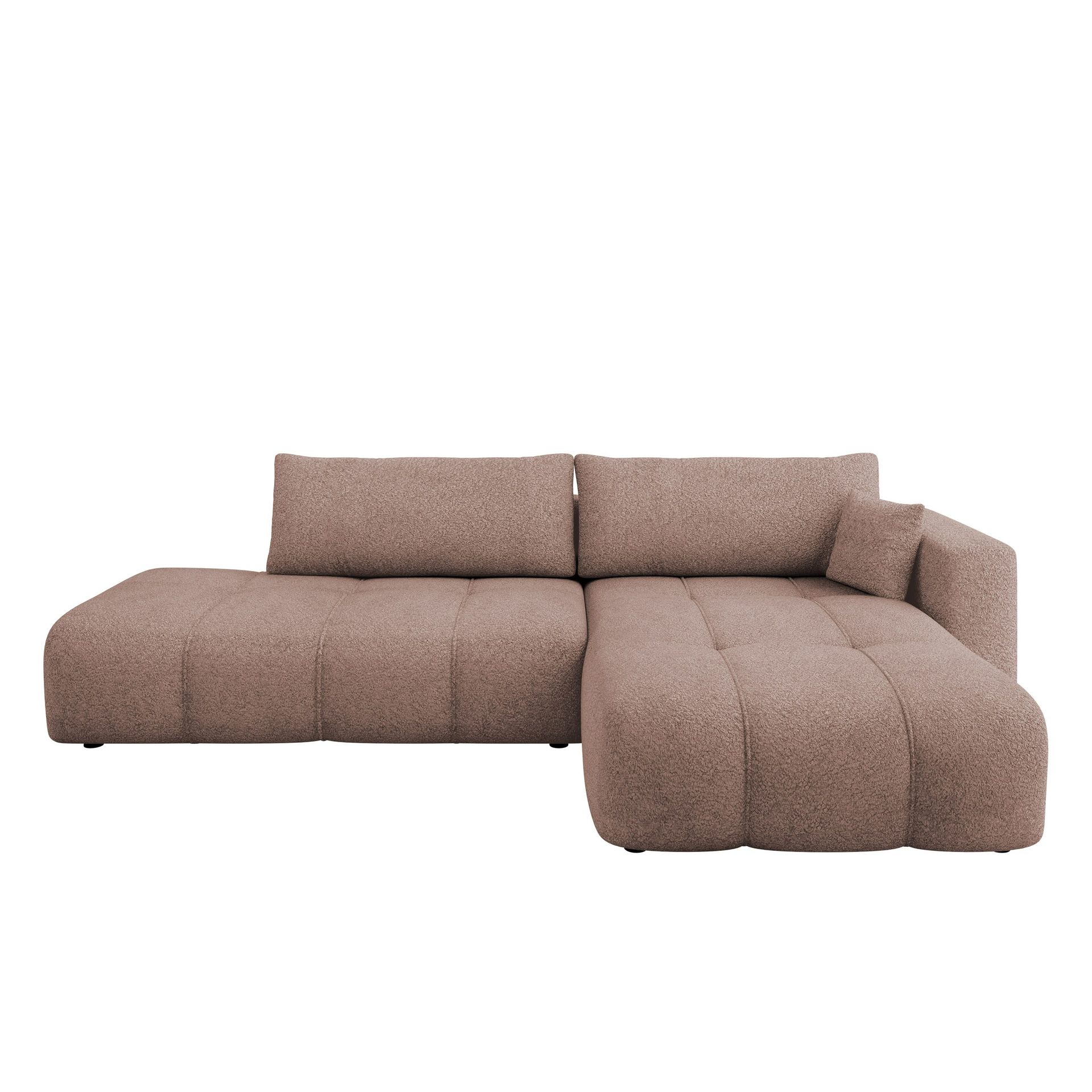 Flo B&auml;ddsoffa med Divan 4-sits - Brun