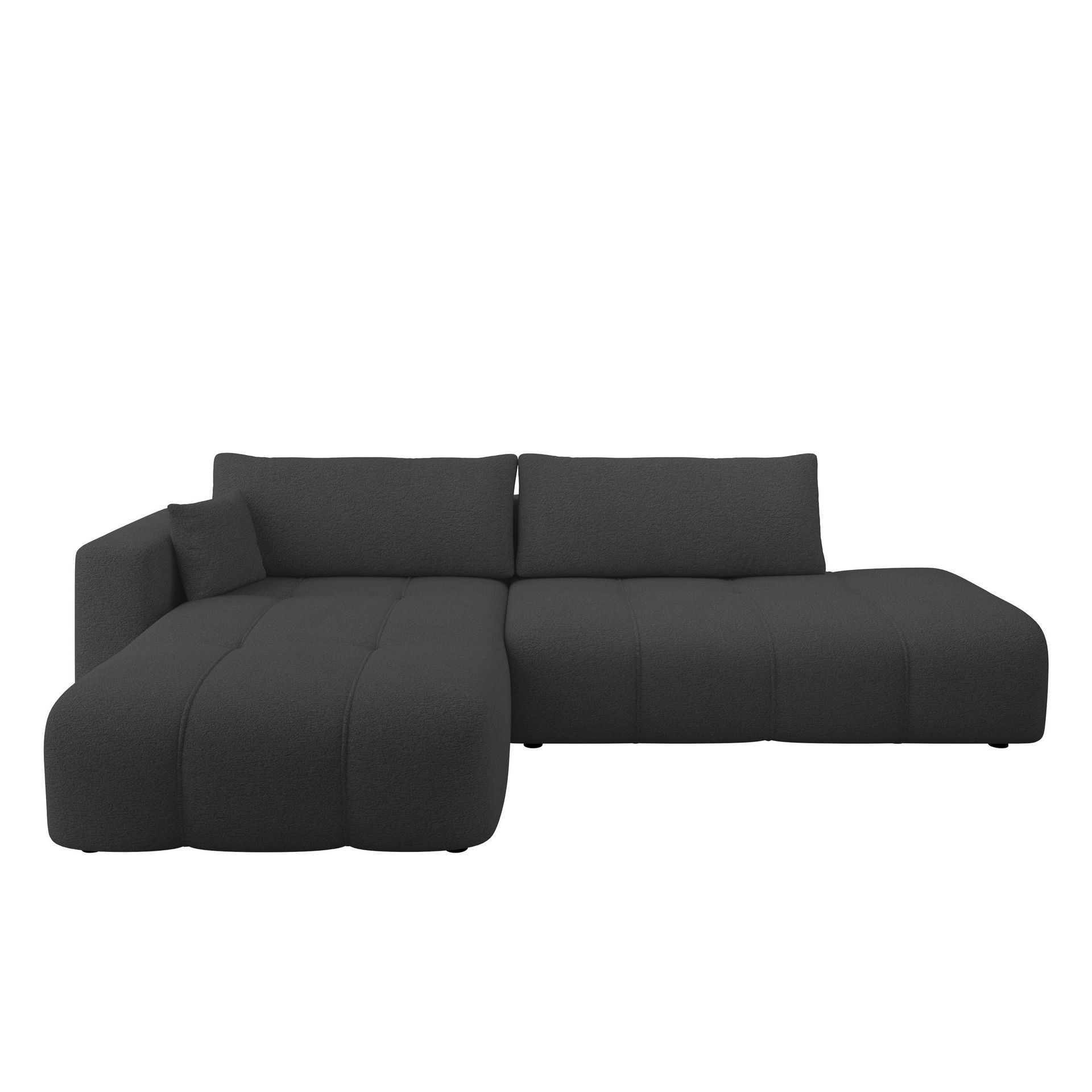 Flo Bäddsoffa med Divan 4-sits - Svart