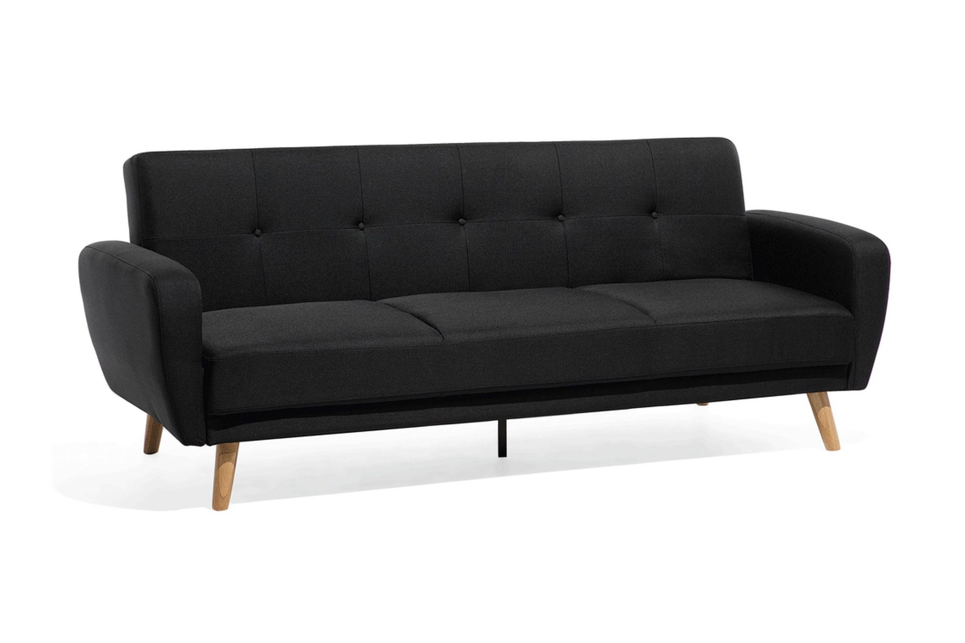 Florli Bäddsoffa 214 cm - Svart