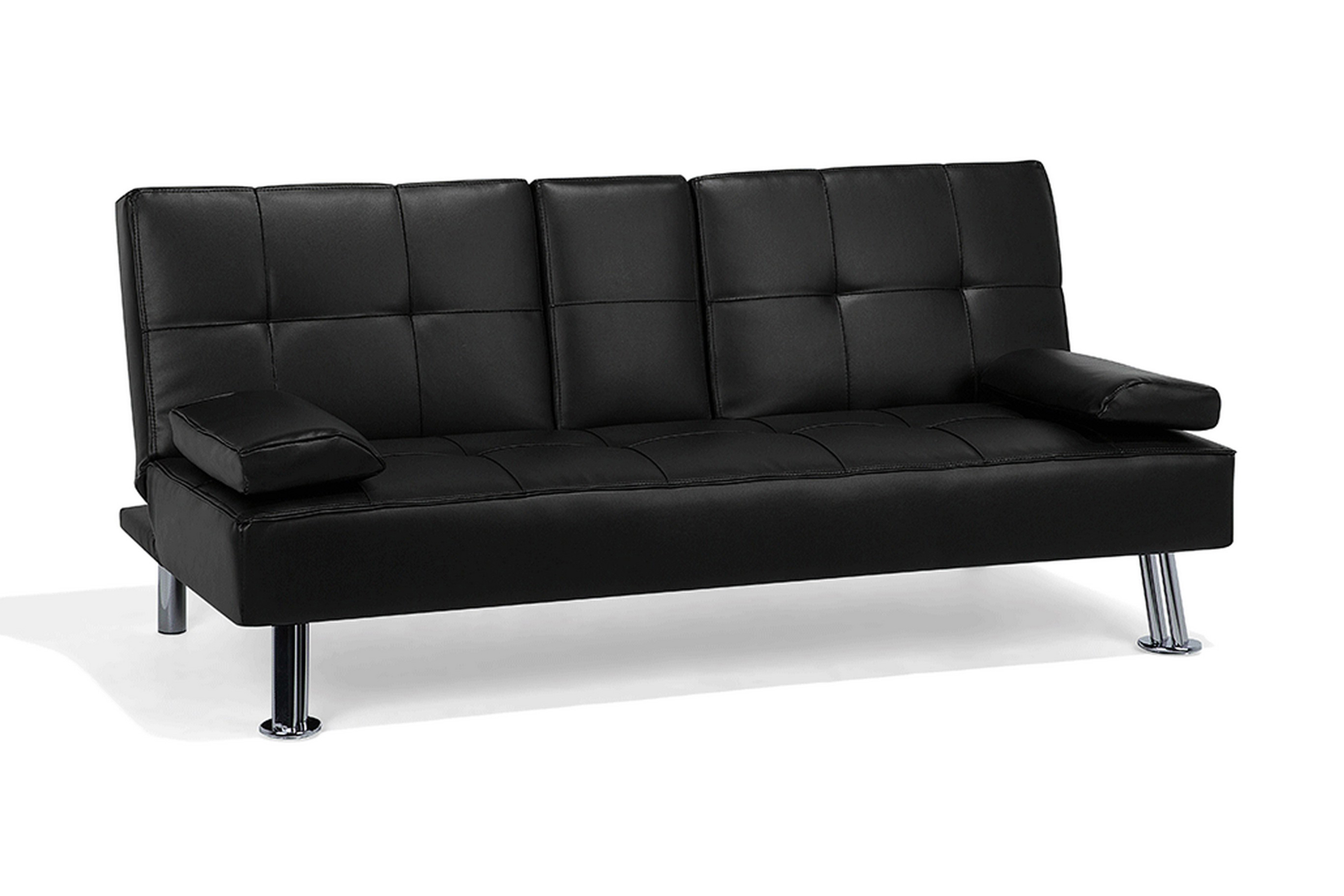 Bäddsoffa Roxen 168 cm Svart