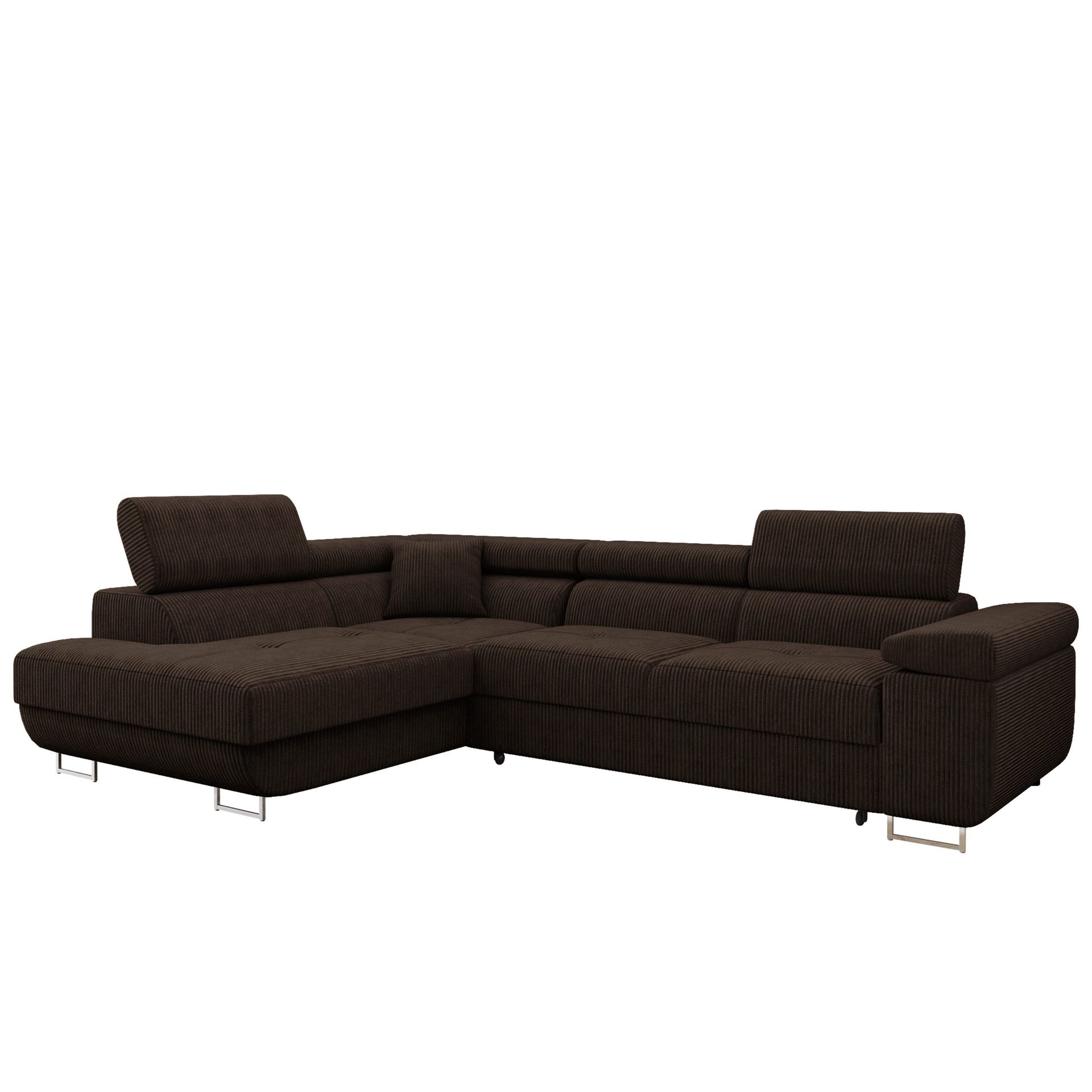 Gabina 4-sits Bäddsoffa med schäslong och förvaring -