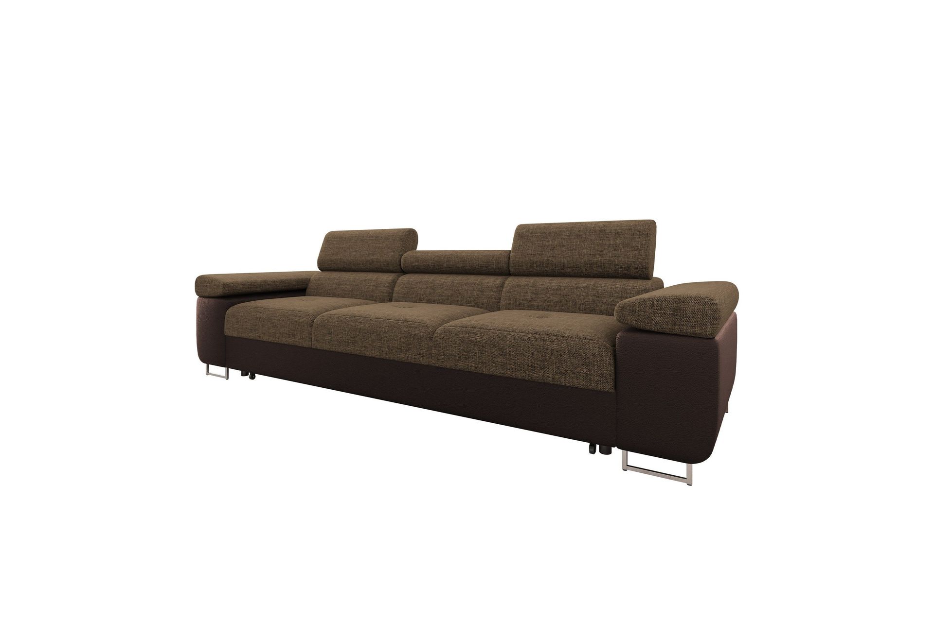 Gabina Bäddsoffa 3-sits i Konstläder - Brun