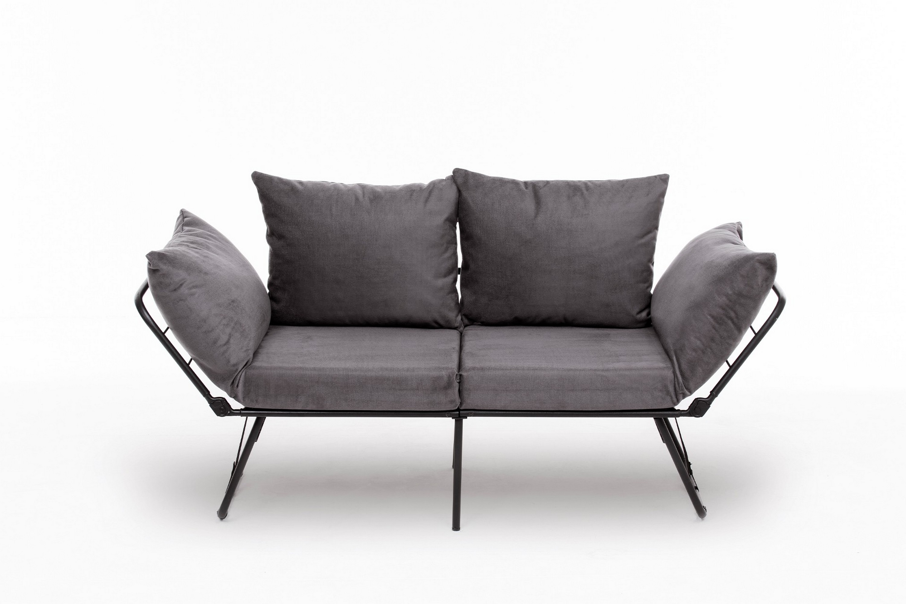 Giancarlo Bäddsoffa 2-sits Grå