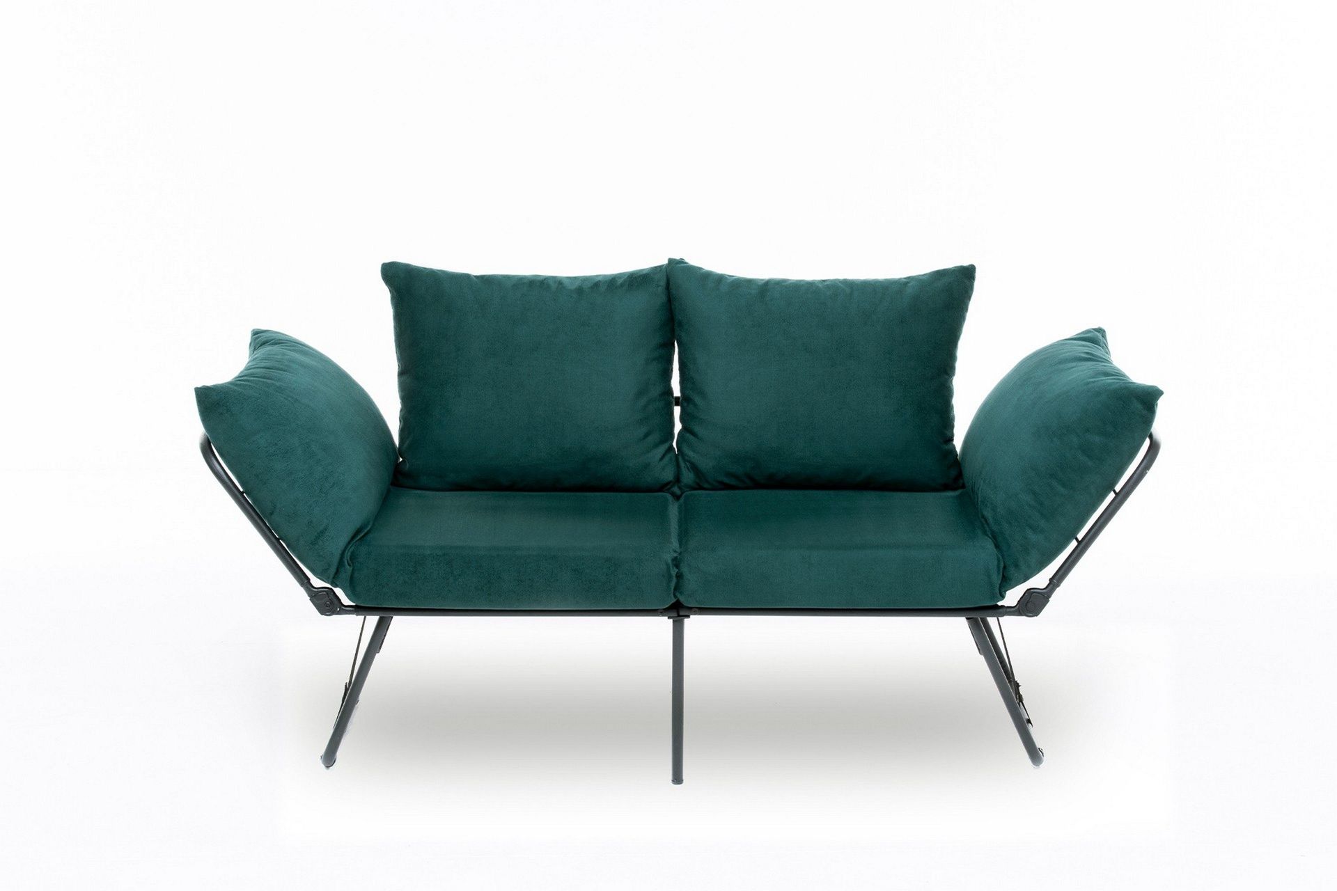Giancarlo B&auml;ddsoffa 2-sits - Gr&ouml;n