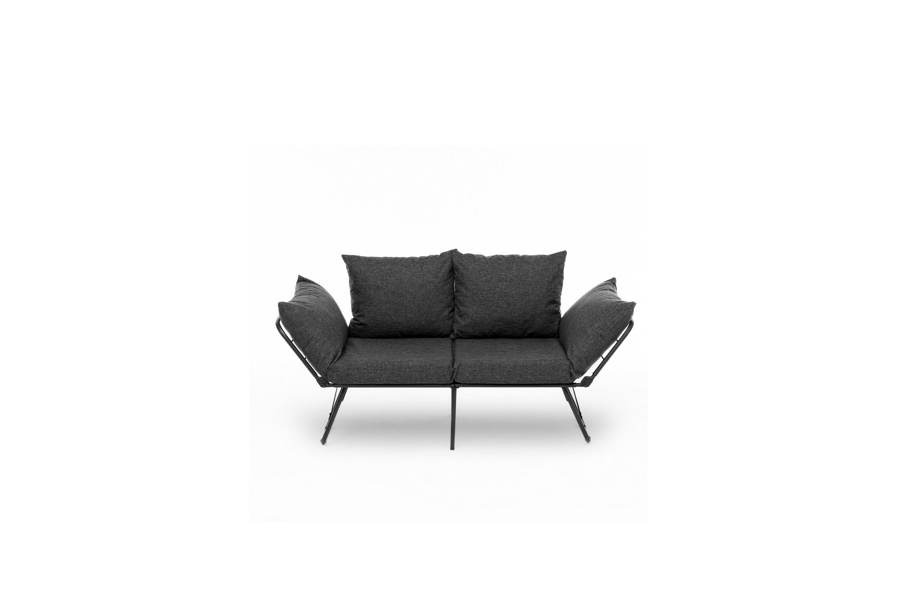 Giancarlo Bäddsoffa 2-sits Mörkgrå