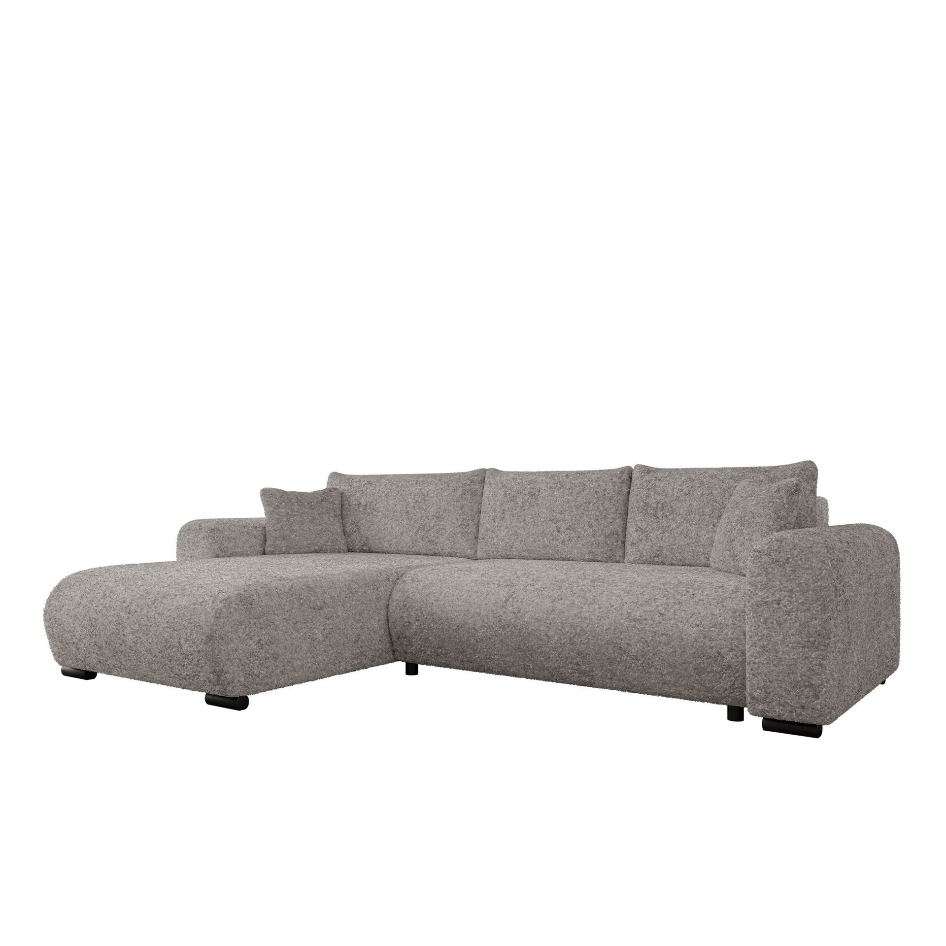 Handda 3-sits Bäddsoffa med divan - grå