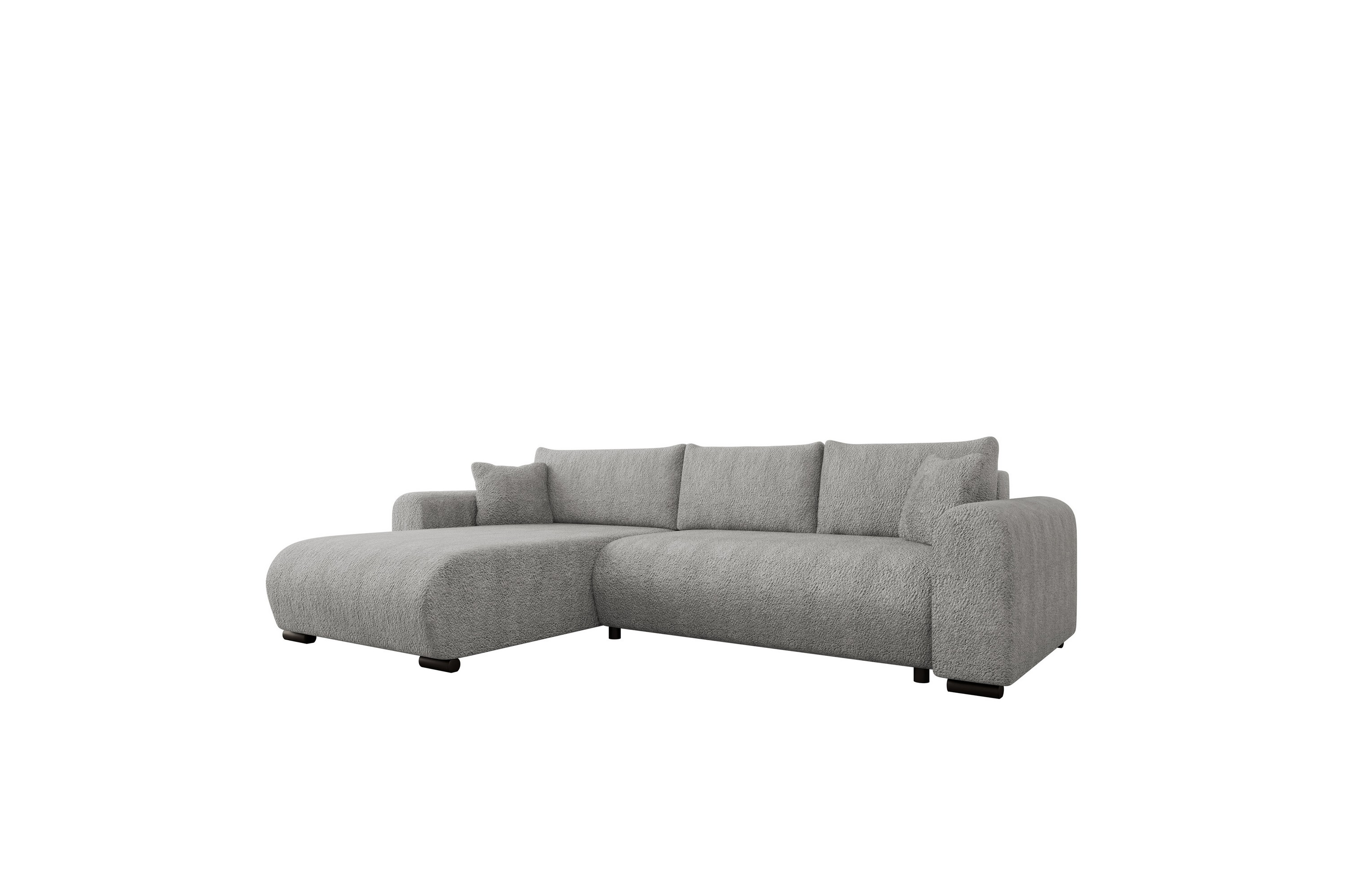 Handda Bäddsoffa med Divan 3-sits i BoucléGrå