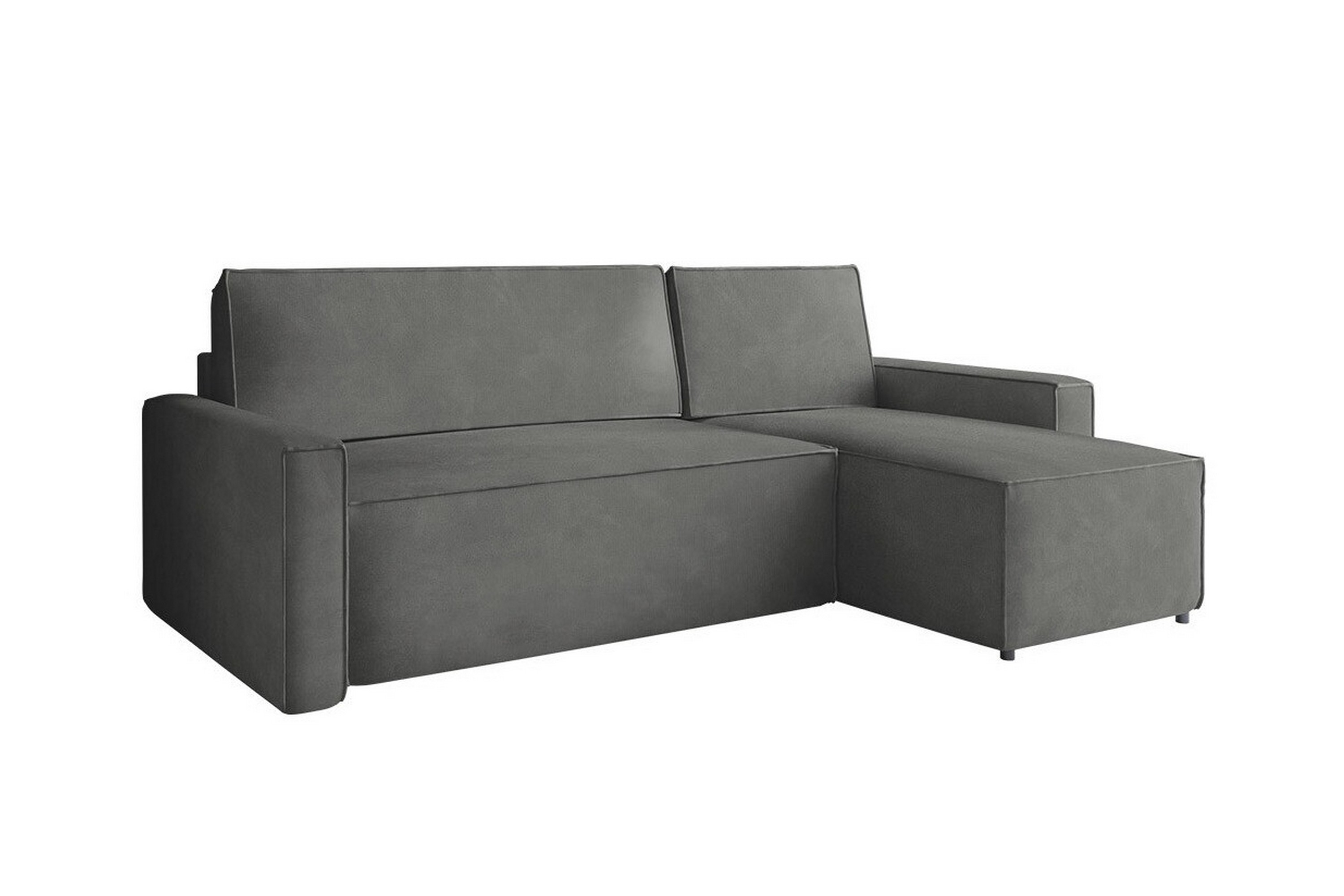 3-sits Hörnbäddsoffa Bandon Grå