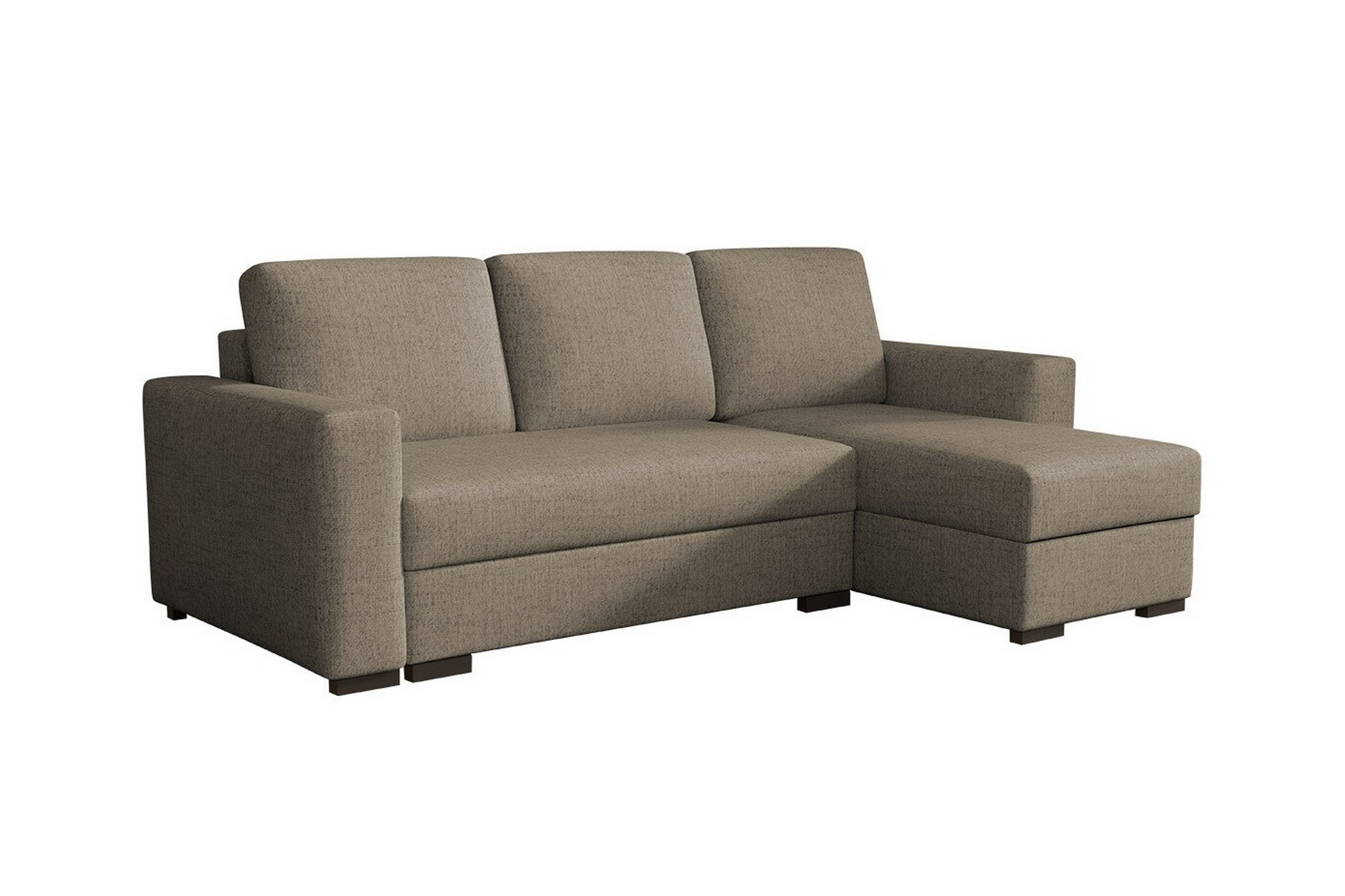 3-sits Hörnbäddsoffa Denegal Ljusbrun