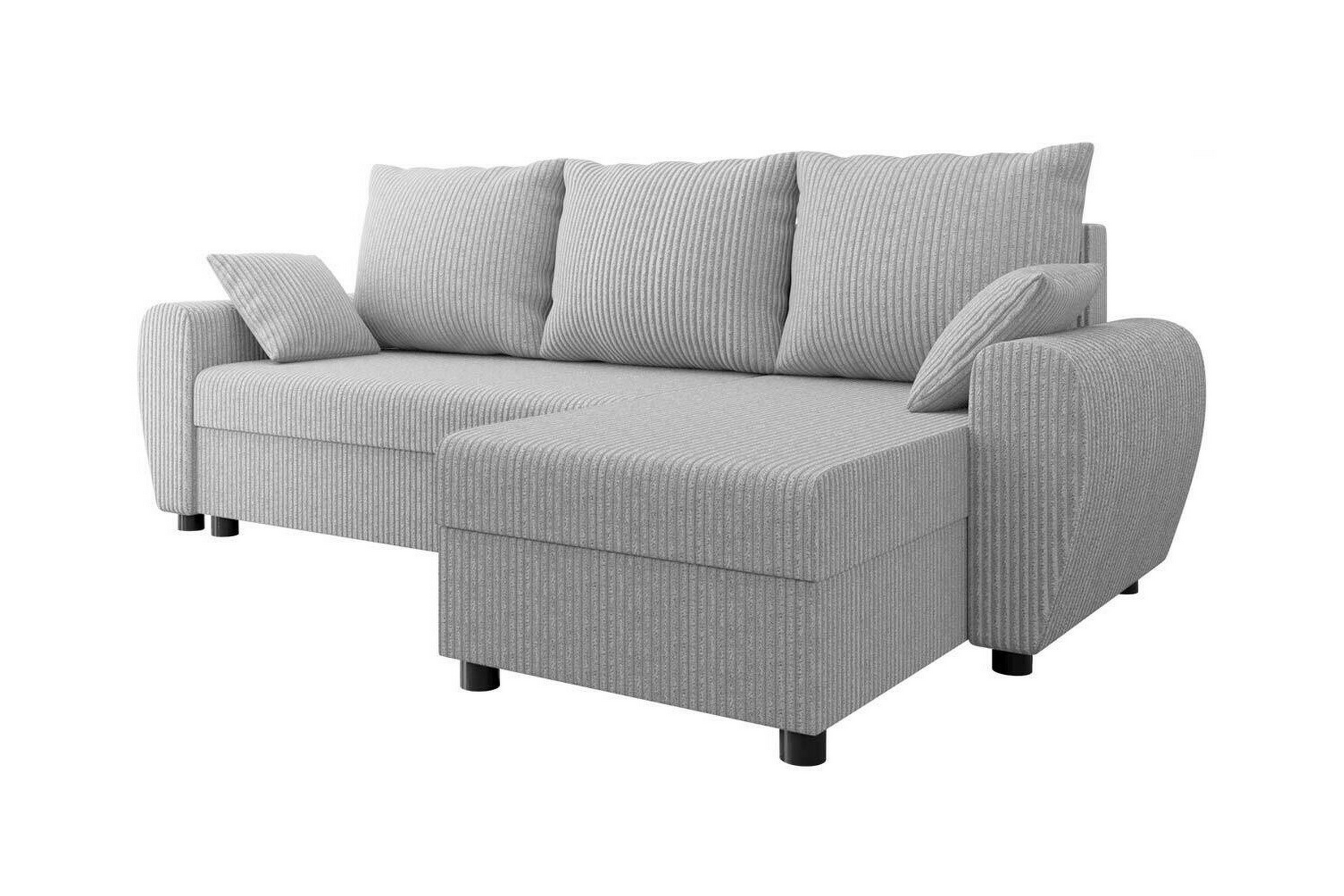 3-sits Hörnbäddsoffa Fionara Grå