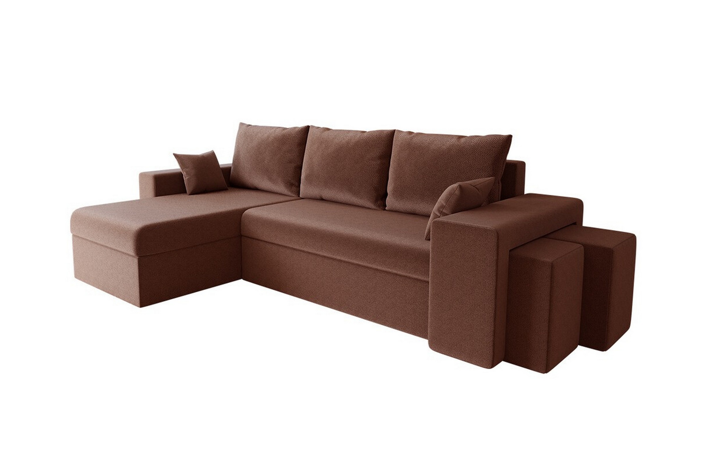 3-sits hörnbäddsoffa midfeld -