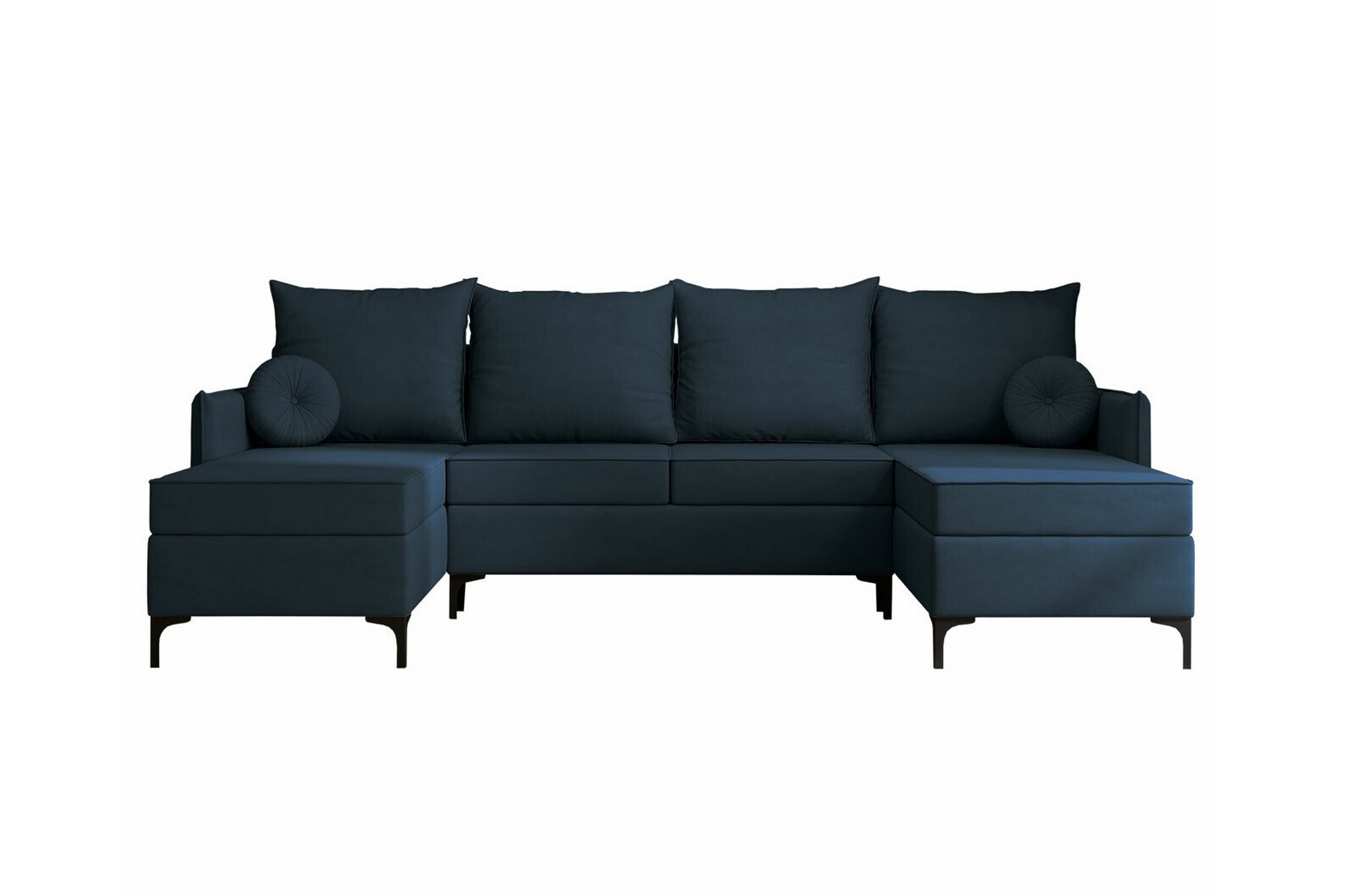 4-sits Hörnbäddsoffa Knocklong Blå