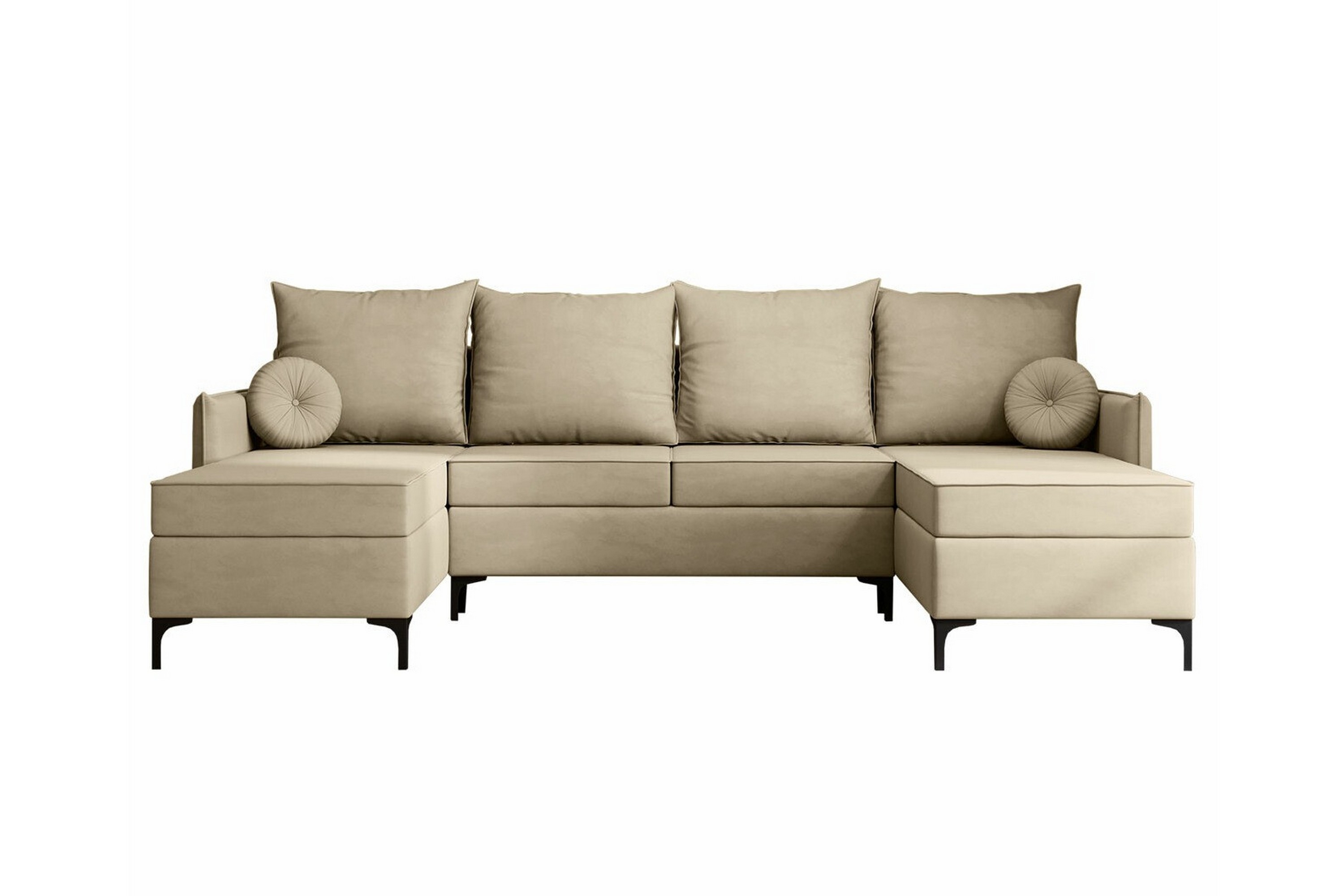4-sits Hörnbäddsoffa Knocklong Cream