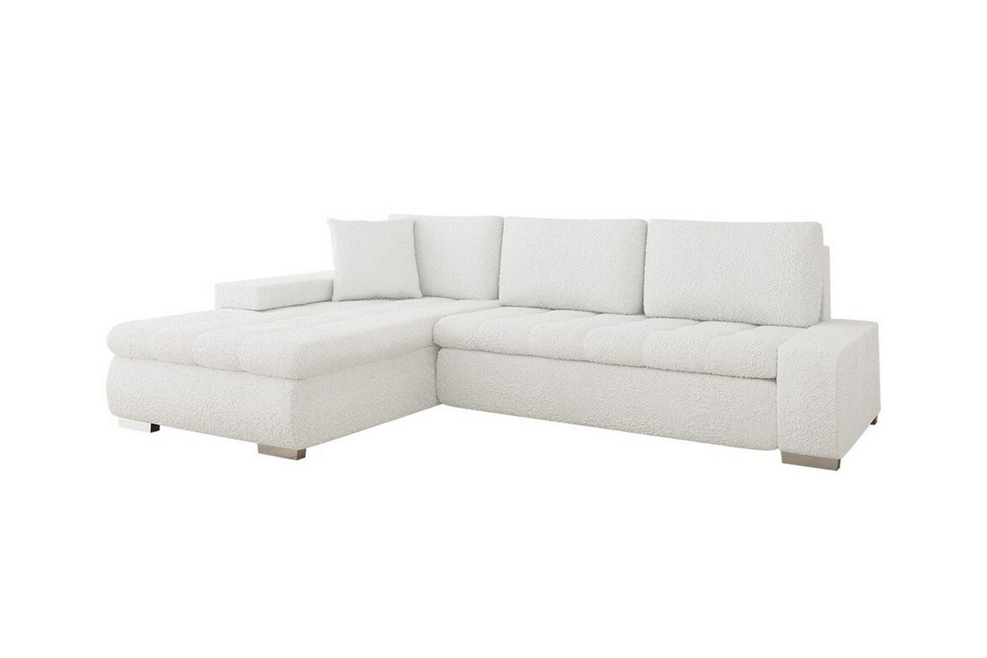 Cerys 3-sits H&ouml;rnb&auml;ddsoffa NO_BRAND White -