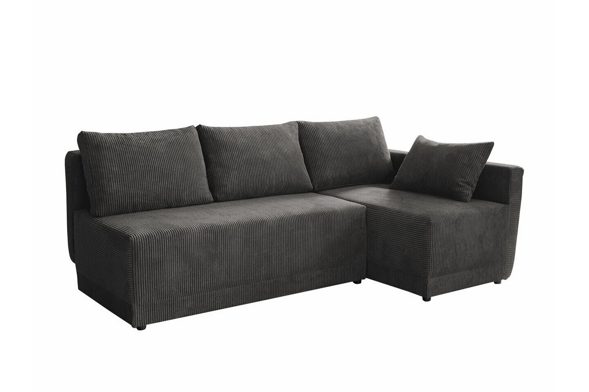 Denegal 3-sits H&ouml;rnb&auml;ddsoffa Dark grey -