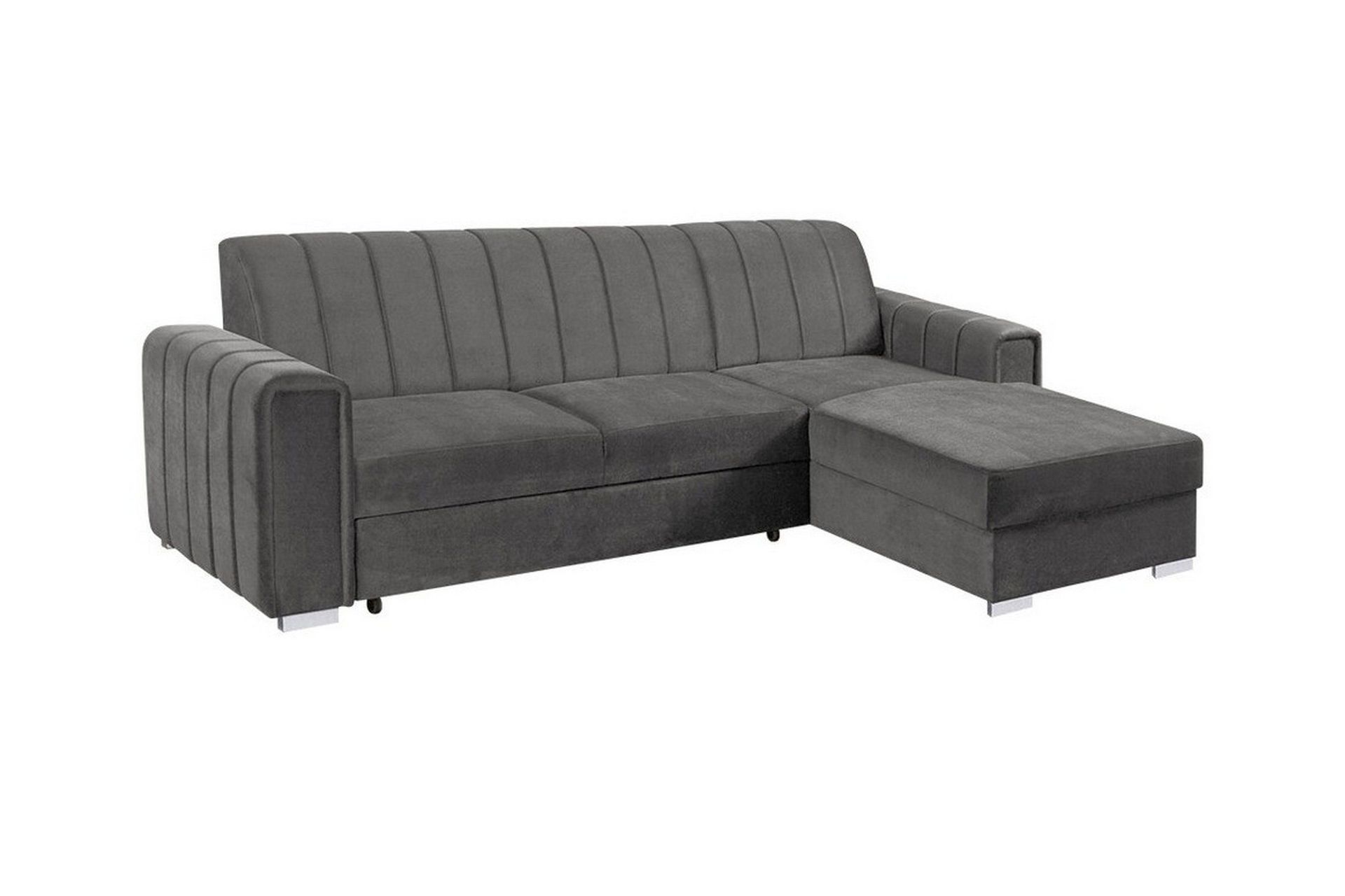 Denegal 3-sits H&ouml;rnb&auml;ddsoffa Dark grey -