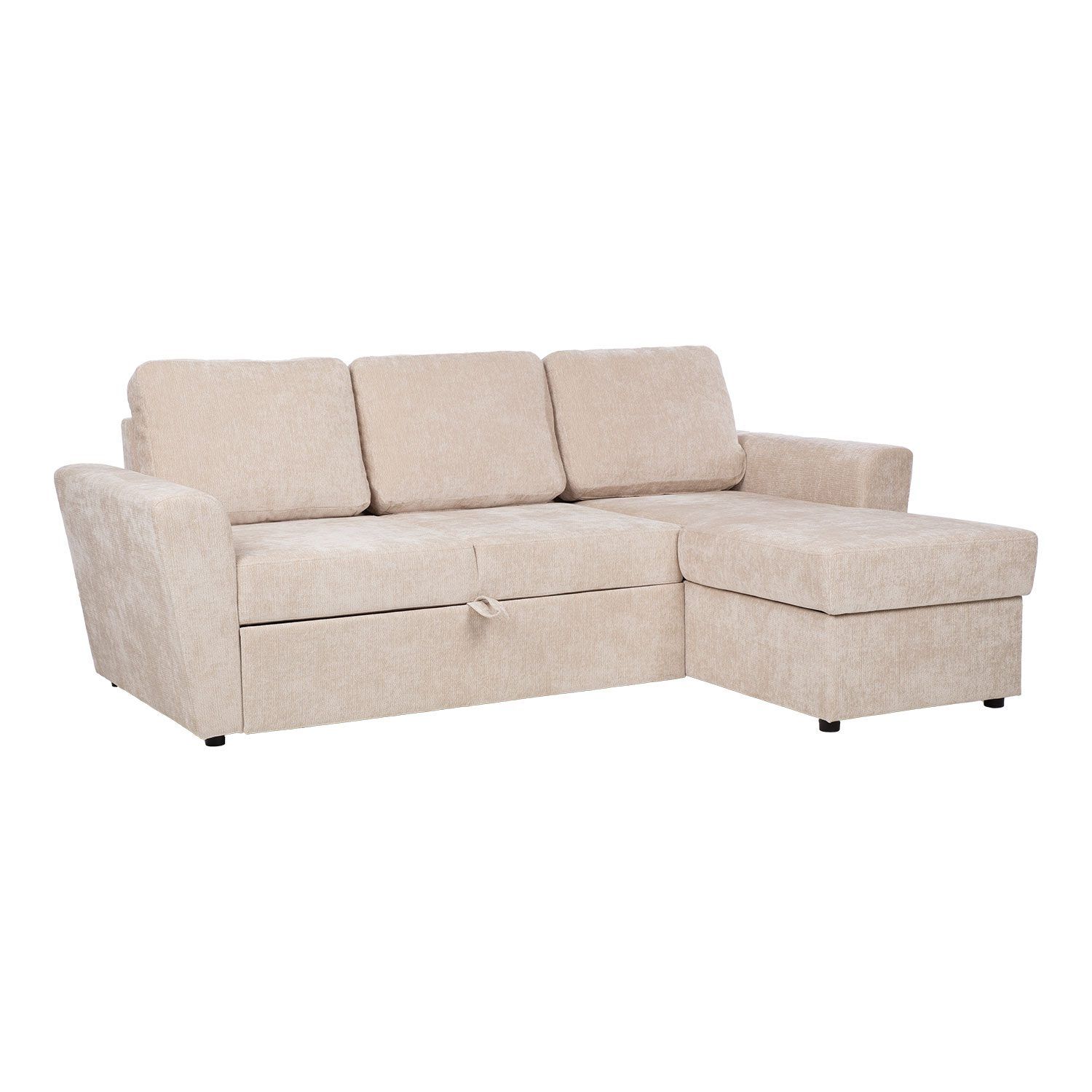 Hörnbäddsoffa Fenor - ljusbeige
