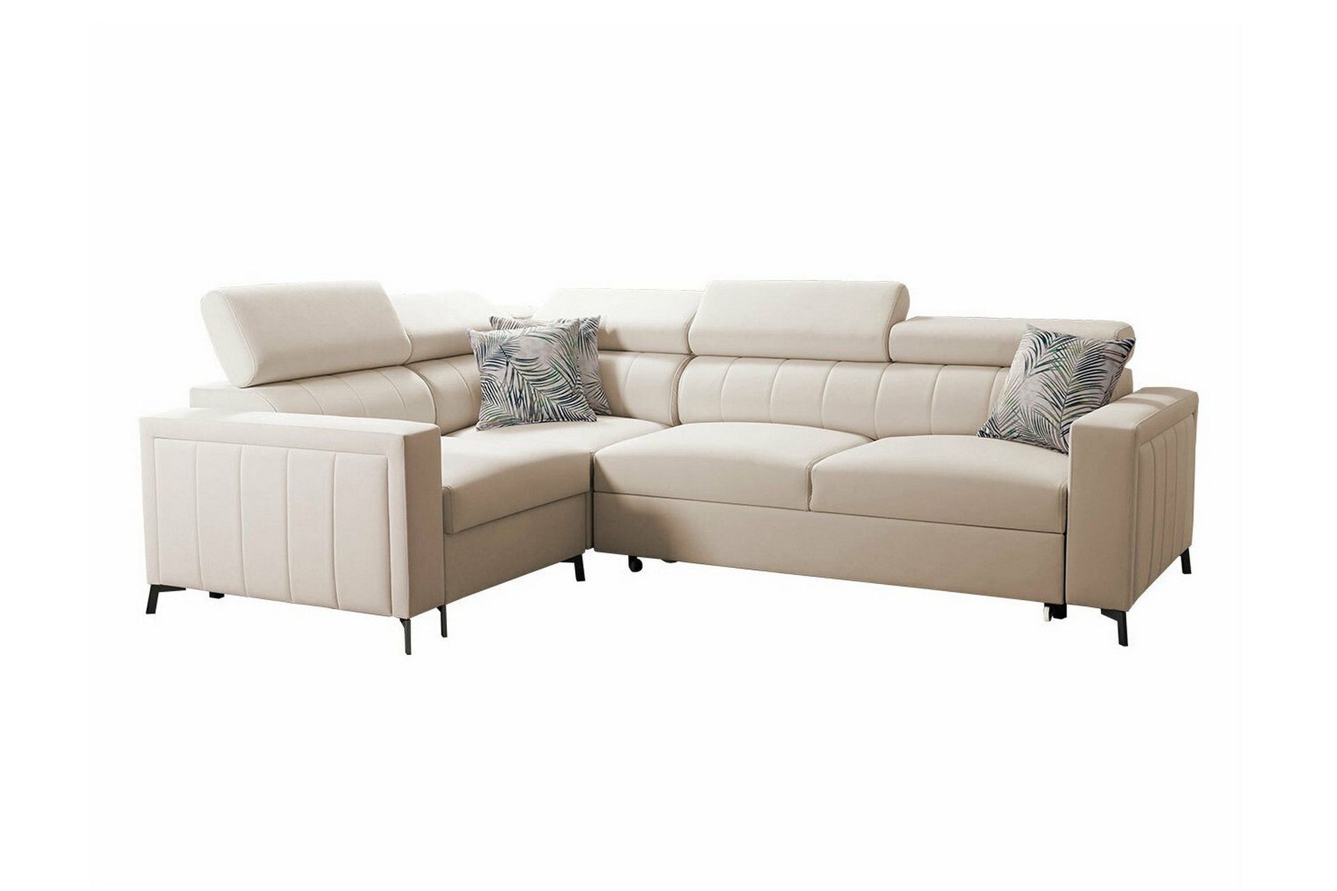 Galbally 3-sits H&ouml;rnb&auml;ddsoffa NO_BRAND beige -