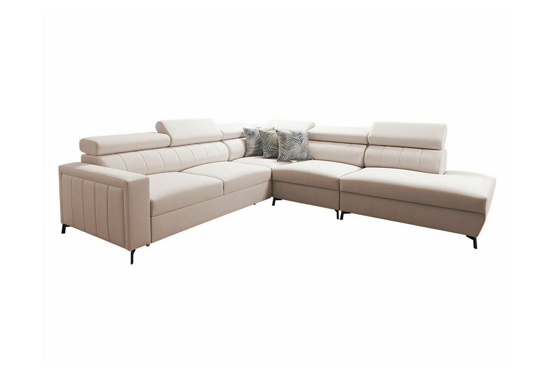 Galbally 4-sits Hörnbäddsoffa -